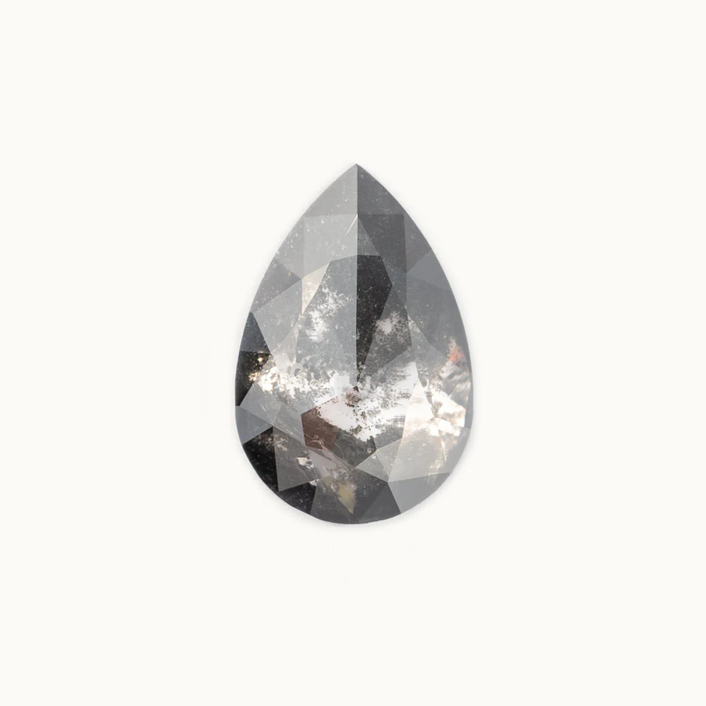 Salt and Pepper Diamonds - Pear - Image 52