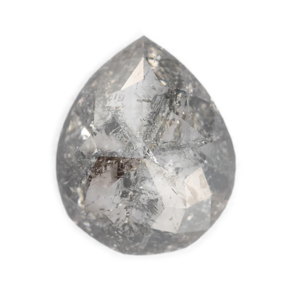 Salt and Pepper Diamonds - Pear - Image 54
