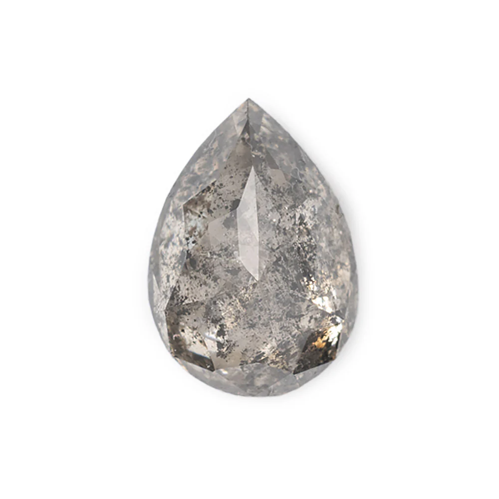 Salt and Pepper Diamonds - Pear - Image 71