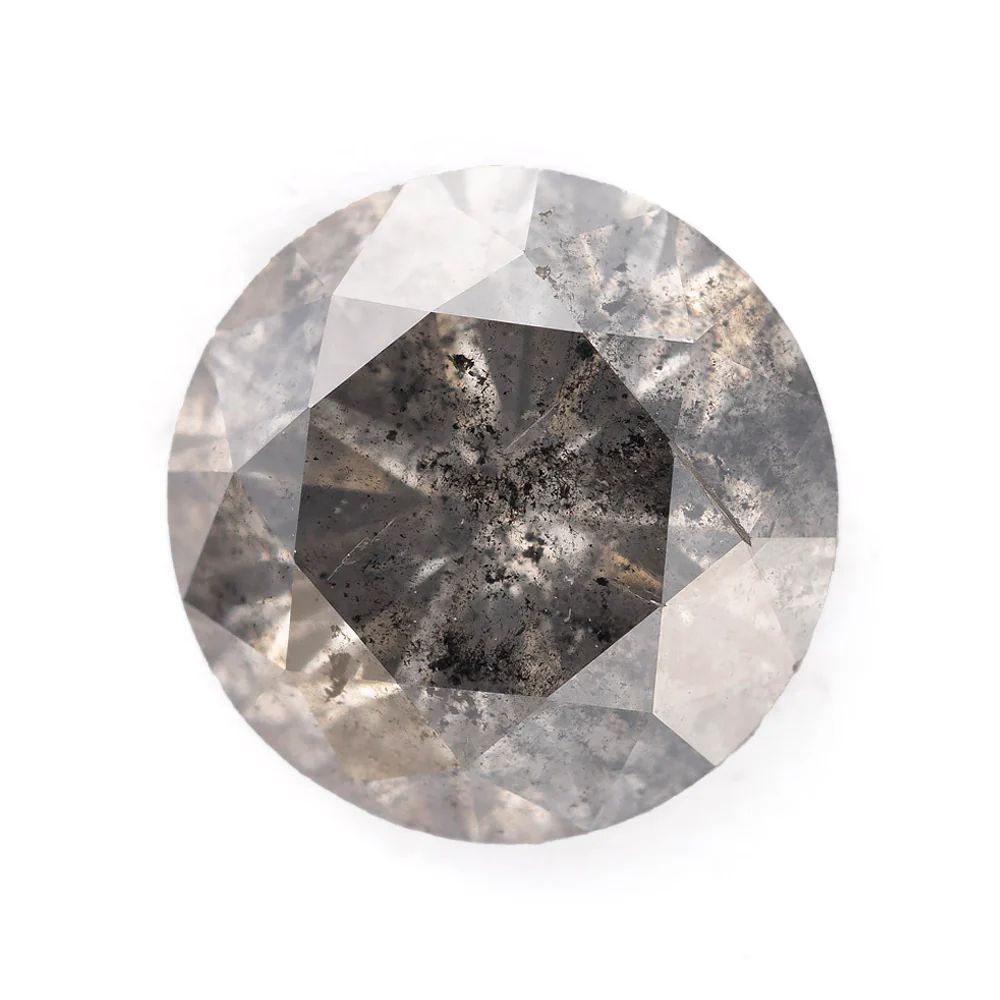 Salt and Pepper Diamonds - Round - Image 80
