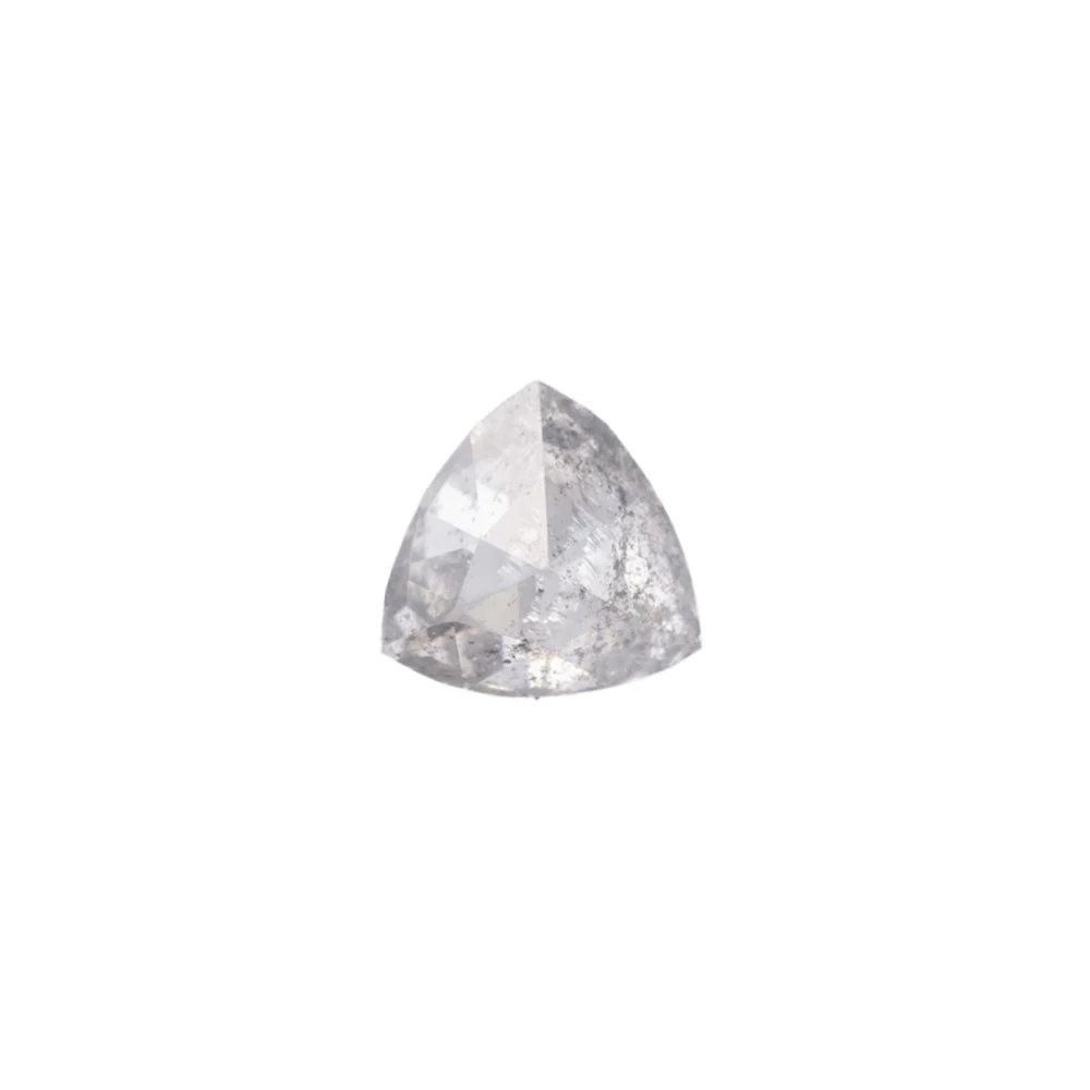 Stone: (One of a Kind Geometric Diamond Huggie Stud) - Image 10