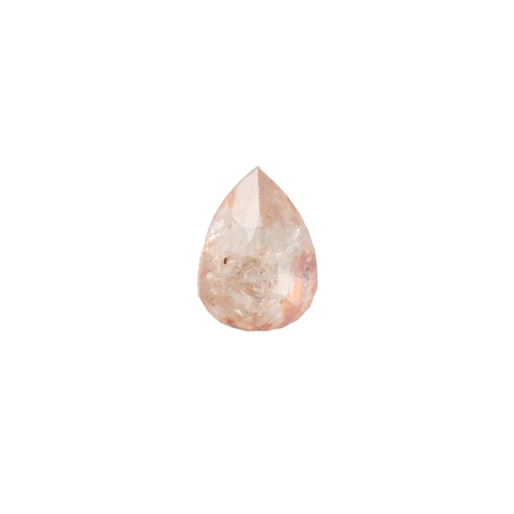 Stone: (One of a Kind Geometric Diamond Huggie Stud) - Image 11