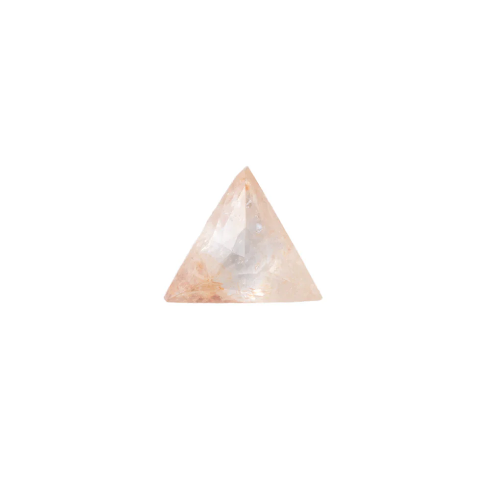 Stone: (One of a Kind Geometric Diamond Huggie Stud) - Image 17