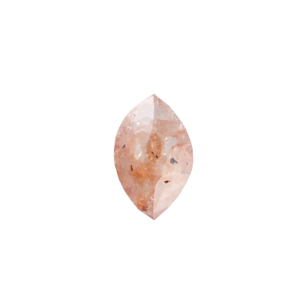 Stone: (One of a Kind Geometric Diamond Huggie Stud) - Image 7