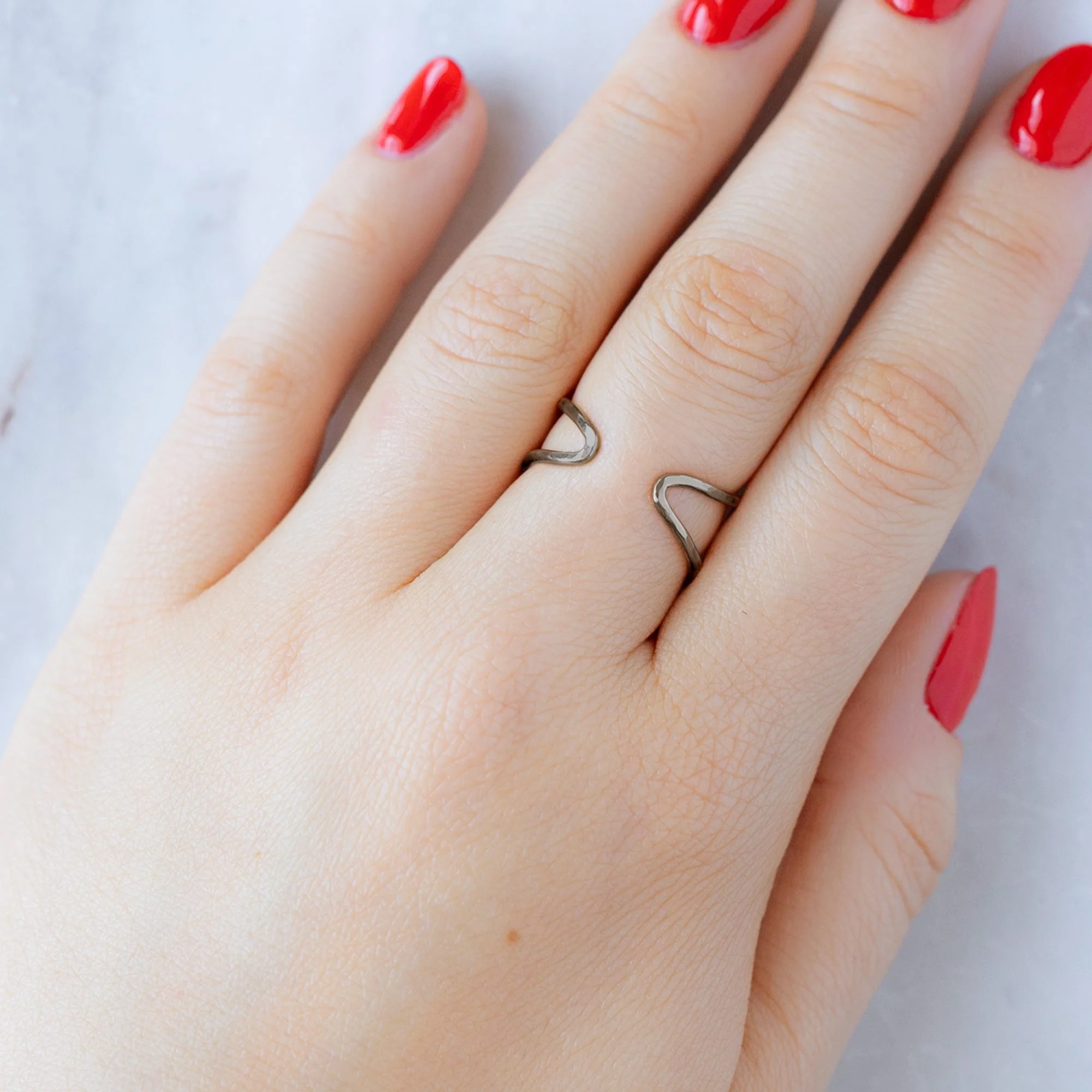 The Arrow Ring | Yellow, Rose, White or Sterling Silver - Image 11