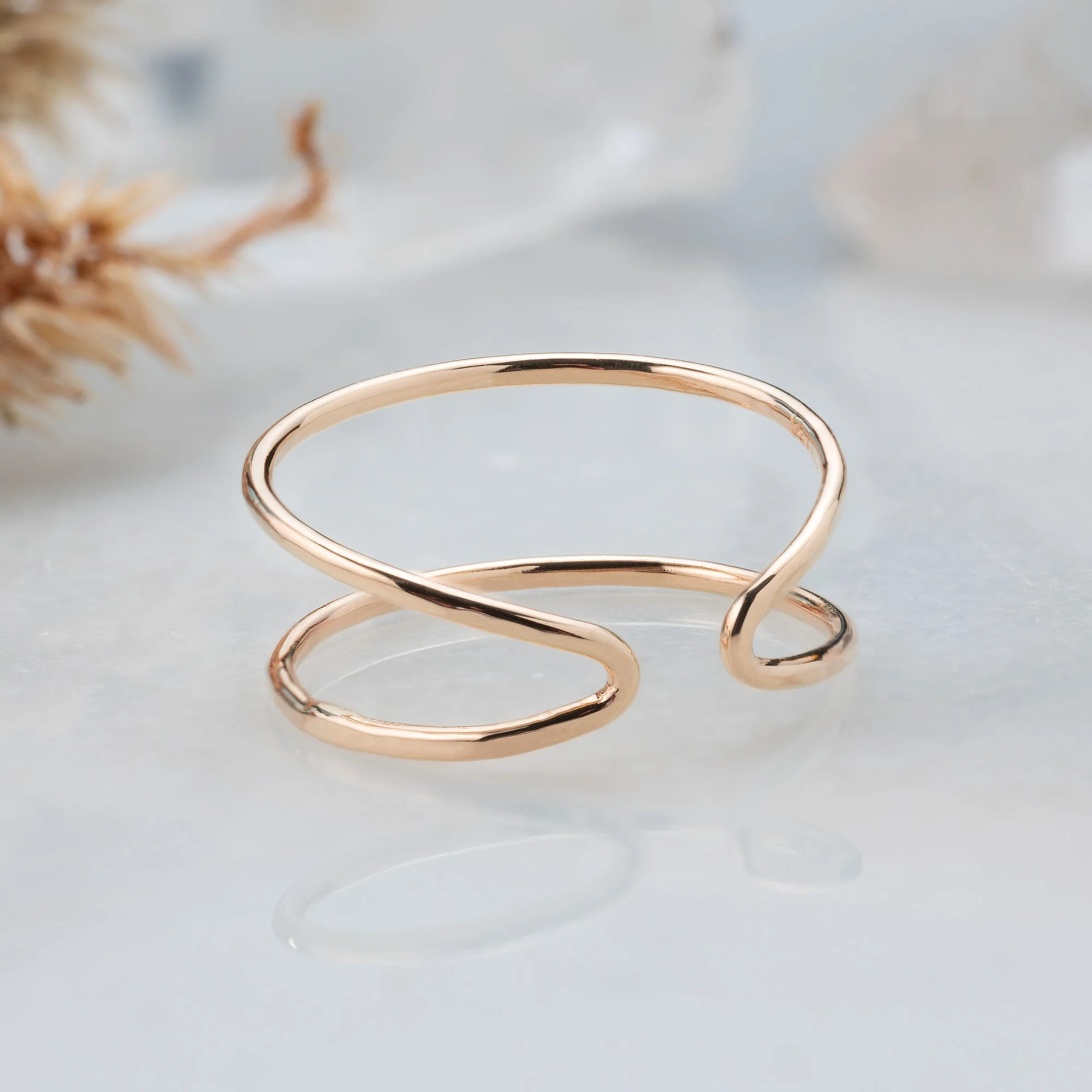 The Arrow Ring | Yellow, Rose, White or Sterling Silver - Image 4