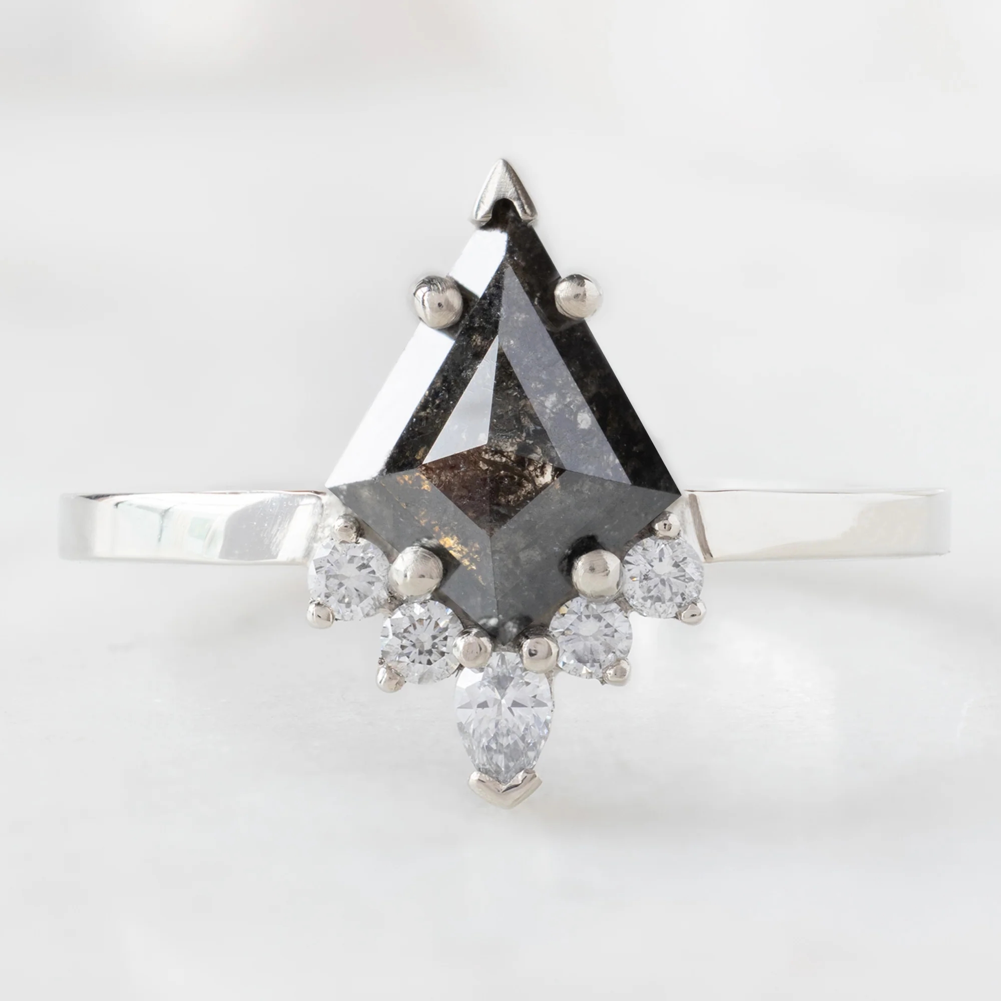 Design Your Own Custom | Kite-Shaped Diamond Engagement Ring - Image 5