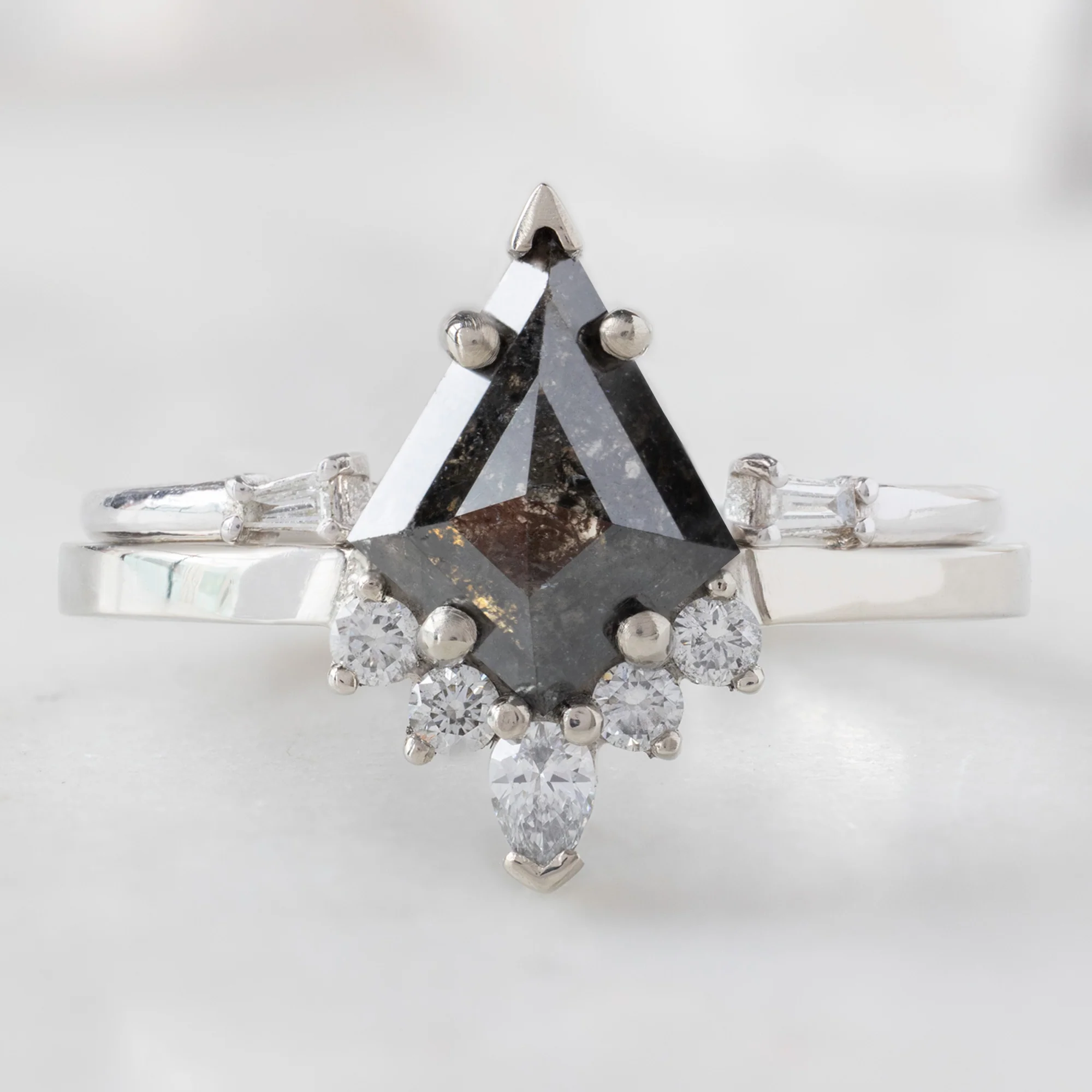 Design Your Own Custom | Kite-Shaped Diamond Engagement Ring - Image 6