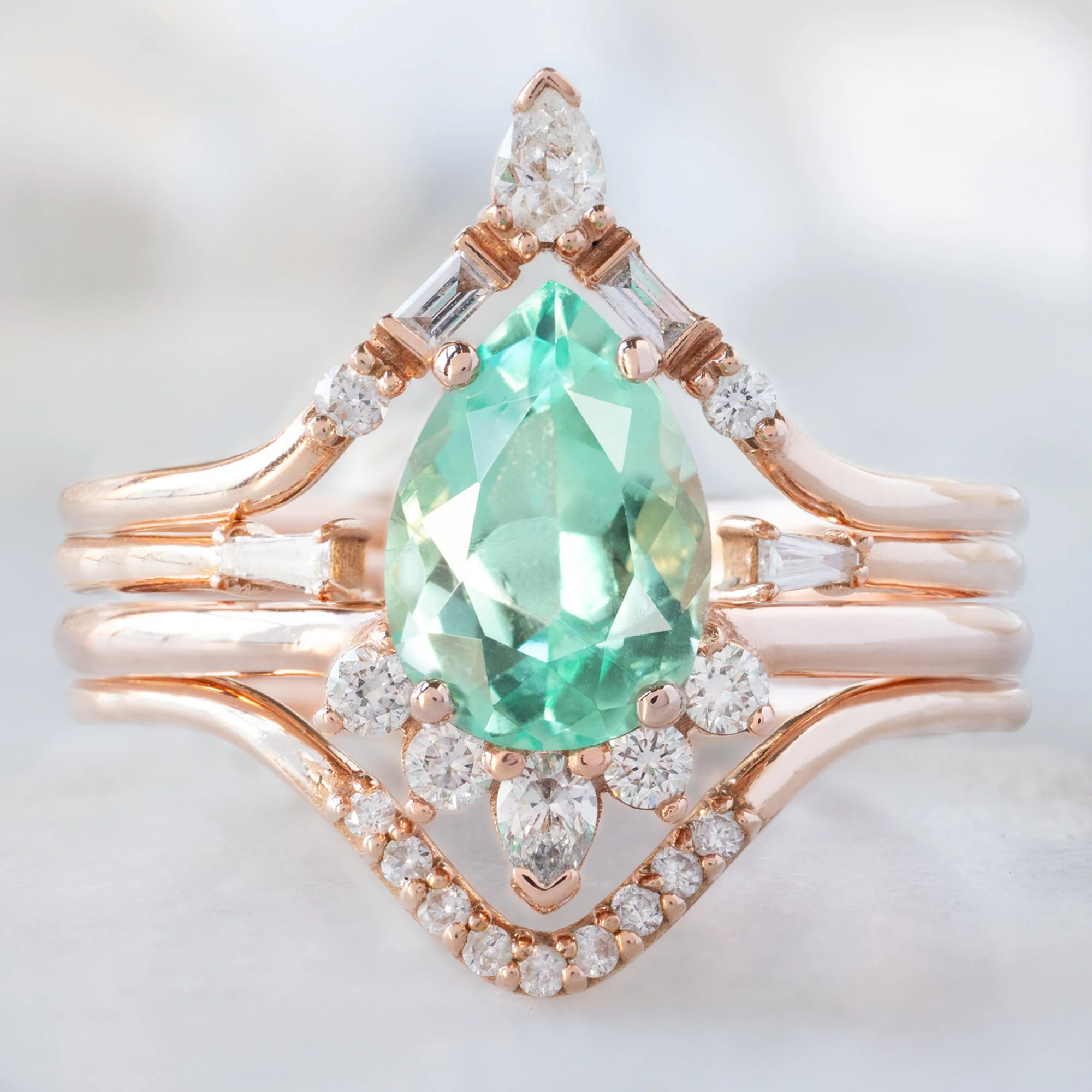 Design Your Own Custom | Emerald Engagement Ring - Image 5