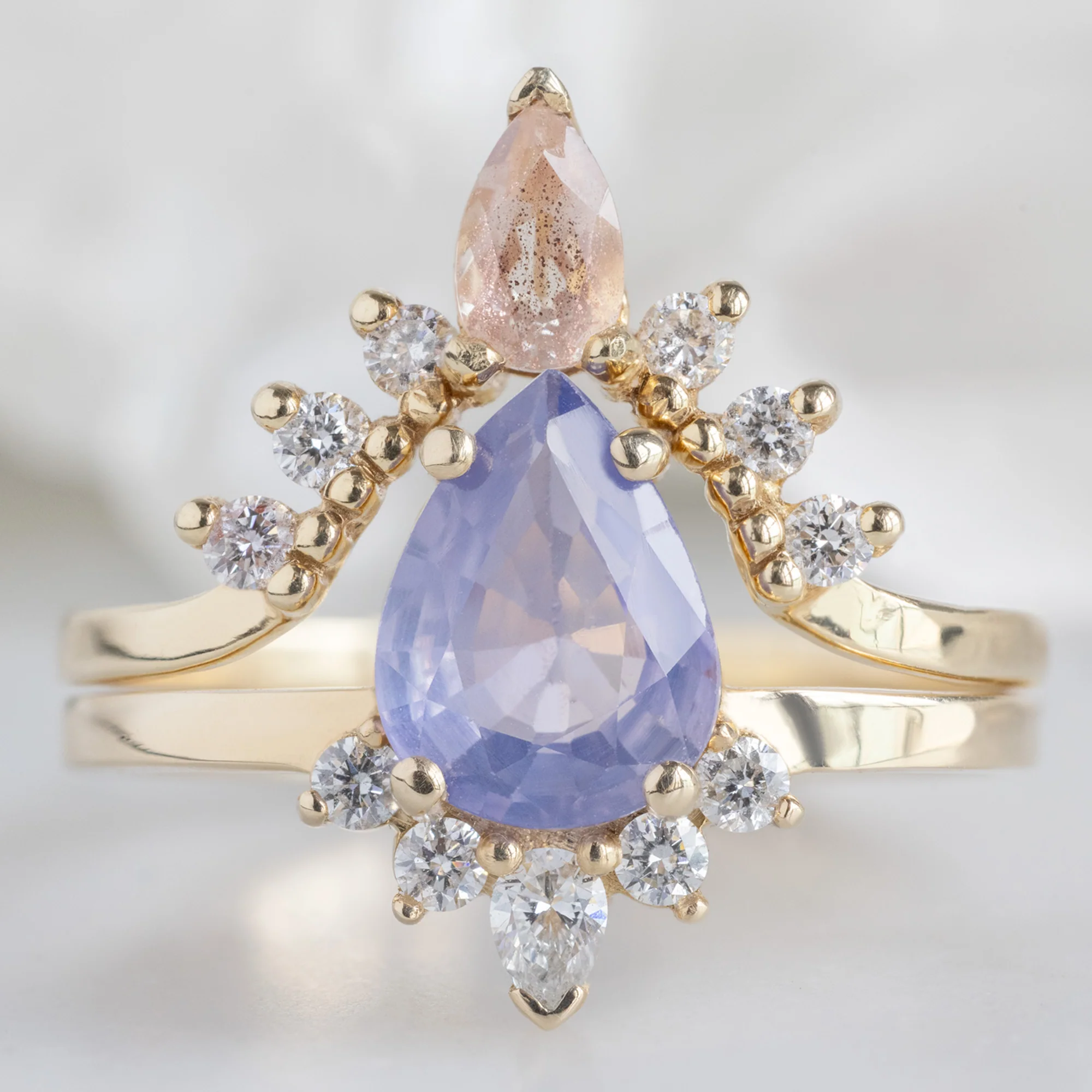 Design Your Own Custom | Colored Sapphire Engagement Ring - Image 3