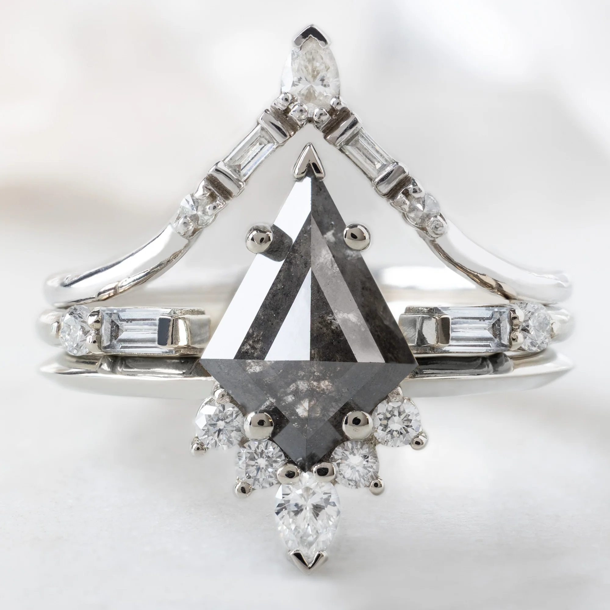The Aster Ring | Build Your Own Kite Black Diamond Engagement Ring - Image 6
