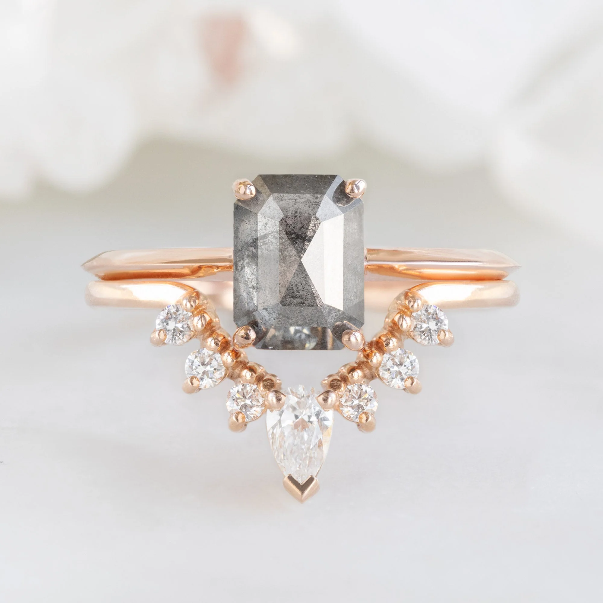 Design Your Own Custom | Emerald-Cut Diamond Engagement Ring - Image 9