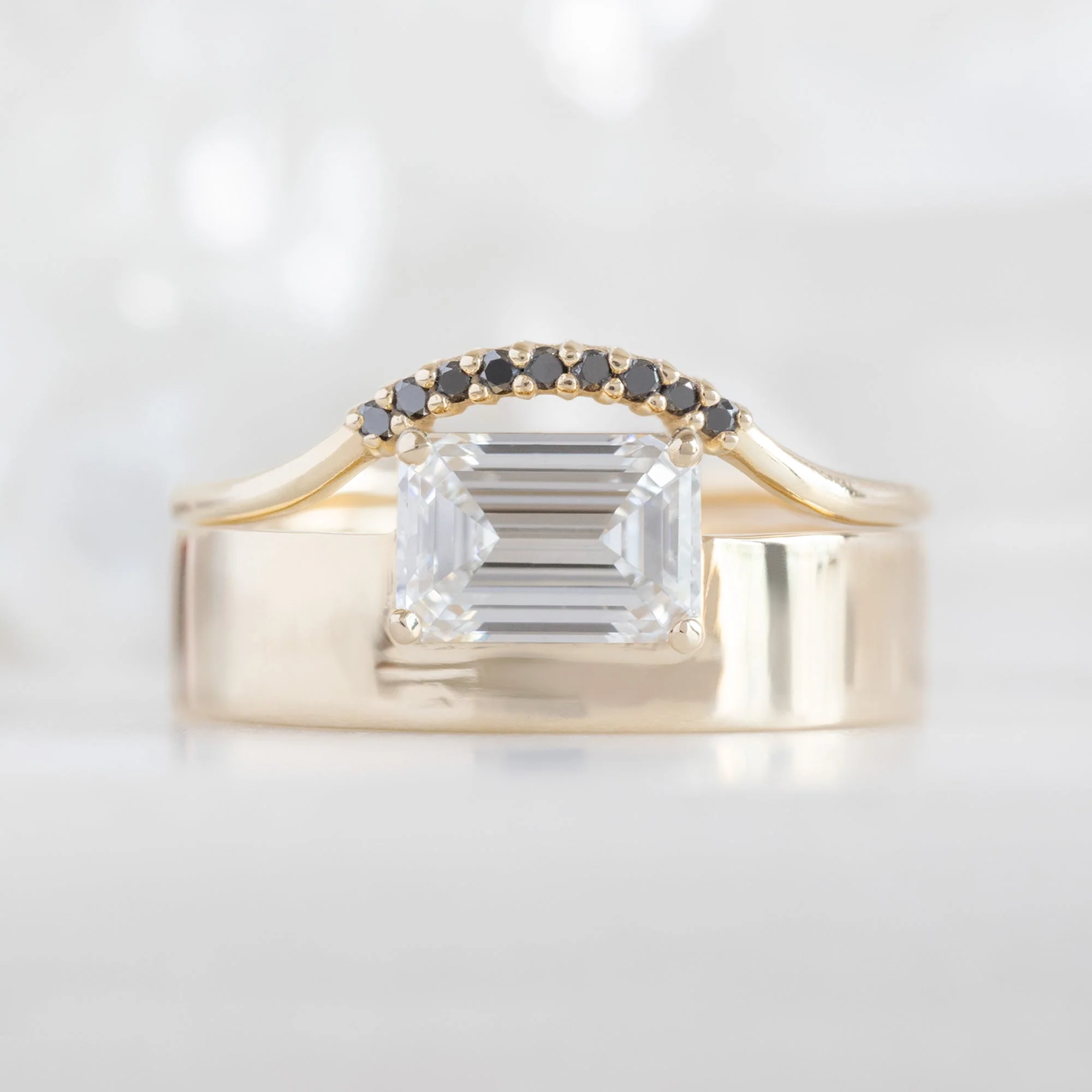 Design Your Own Custom | White Diamond Engagement Ring - Image 5