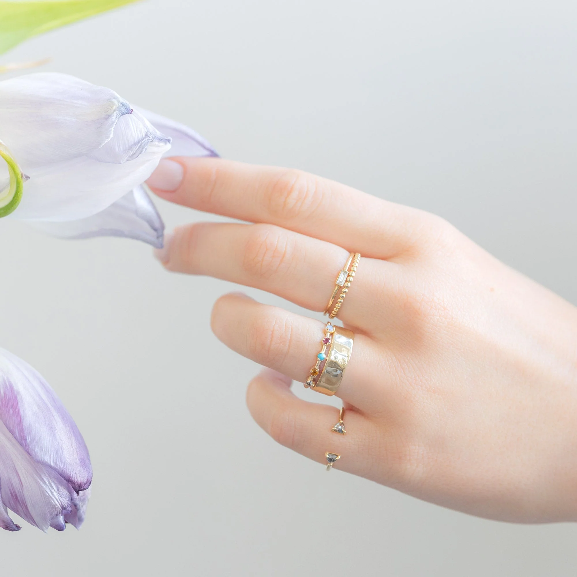 The Custom Multi-Birthstone Ring | 5 Stones - Image 4