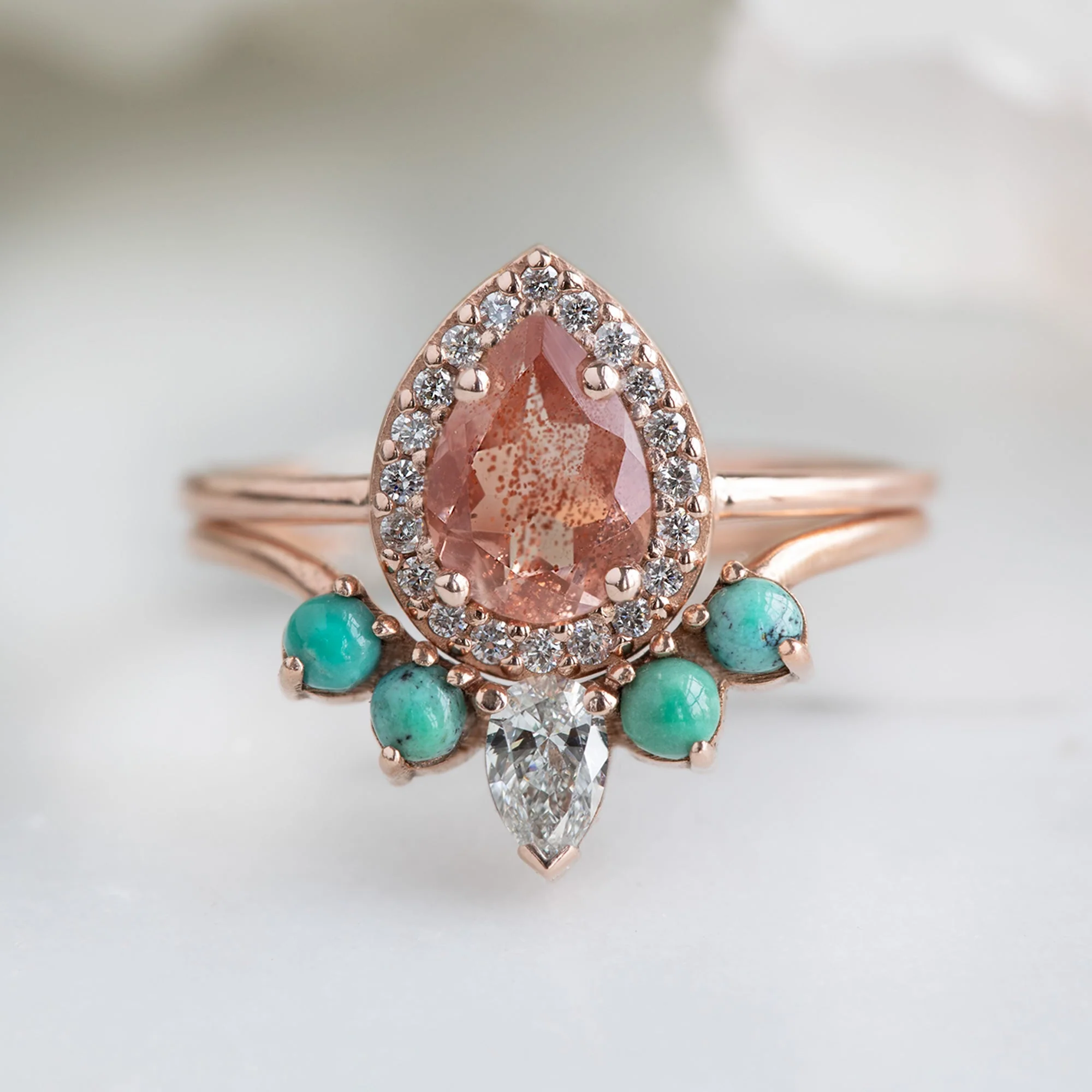 Design Your Own Custom | Sunstone Engagement Ring - Image 9