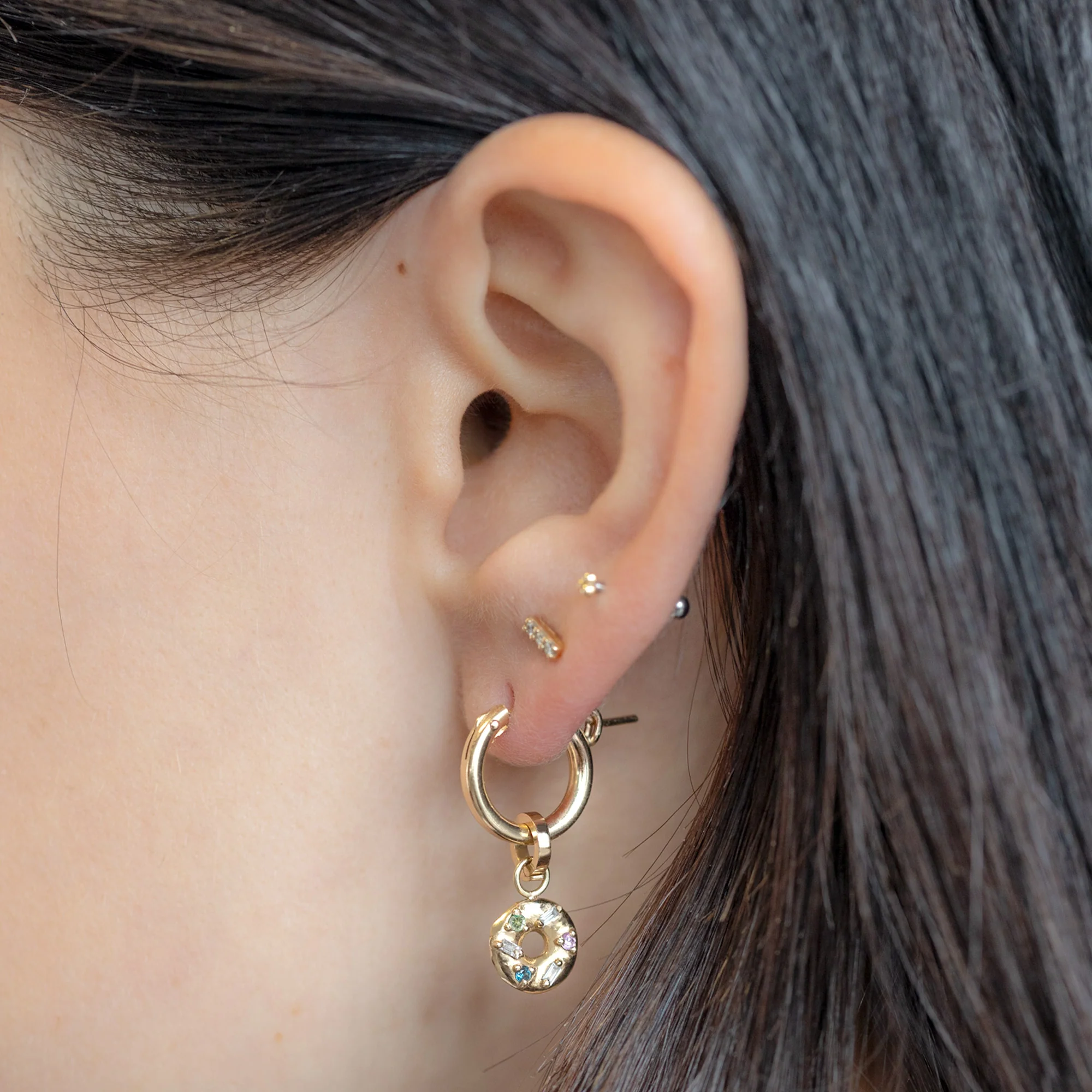The Donut Charm | Yellow Gold - Image 4