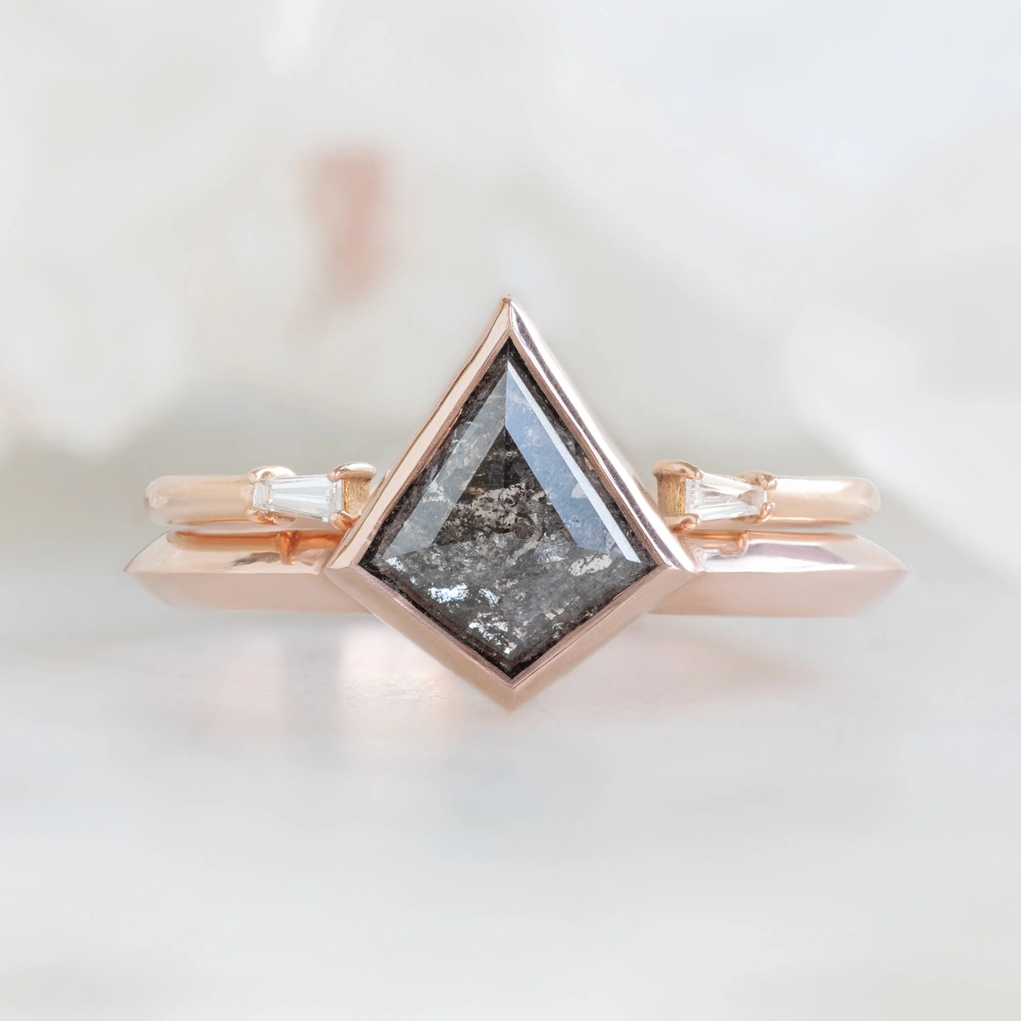 Design Your Own Custom | Kite-Shaped Diamond Engagement Ring - Image 4