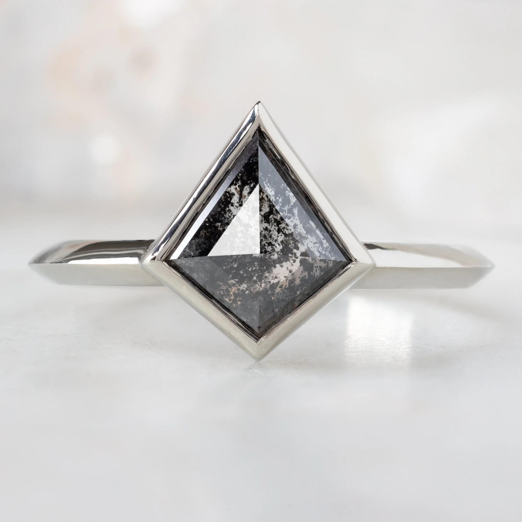 Design Your Own Custom | Kite-Shaped Diamond Engagement Ring - Image 9