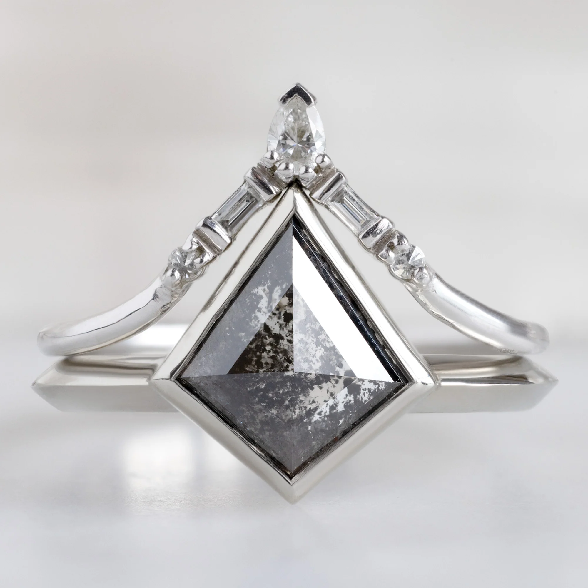 Design Your Own Custom | Kite-Shaped Diamond Engagement Ring - Image 10