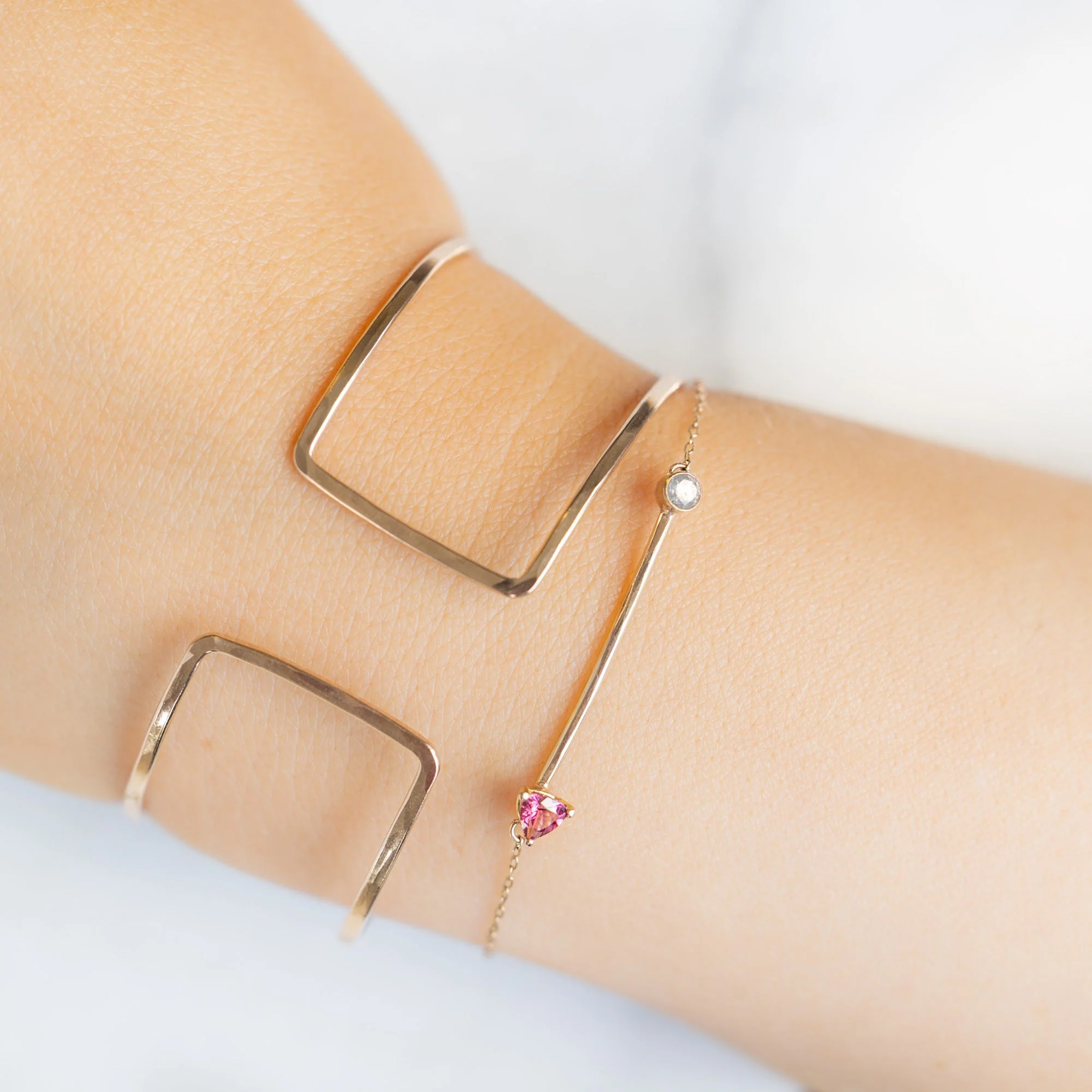 The Horizon Bracelet | Yellow, Rose or Sterling Silver - Image 6