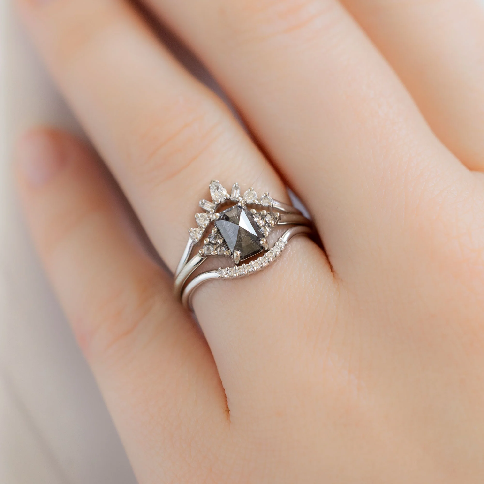 Design Your Own Custom | Emerald-Cut Diamond Engagement Ring - Image 5