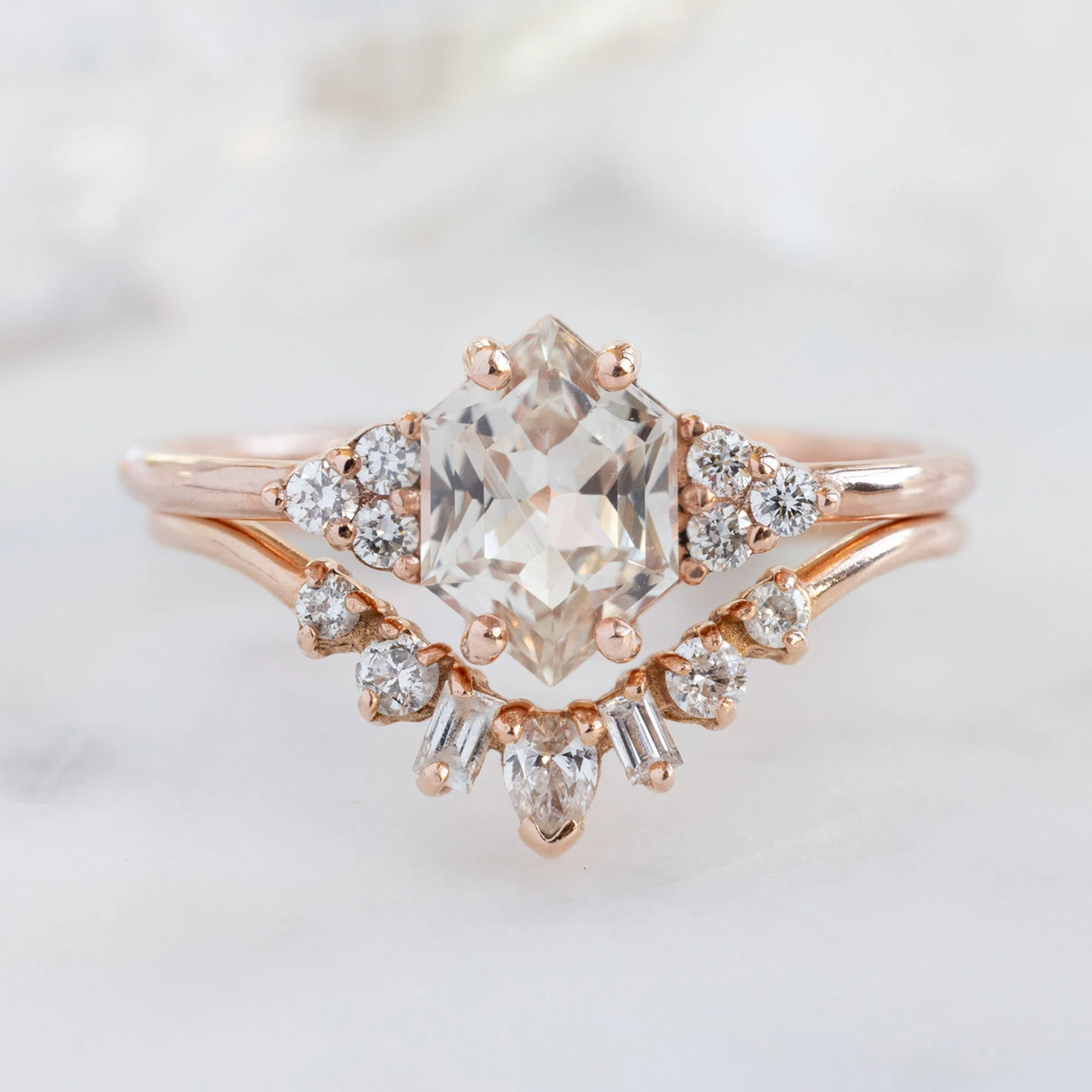 Design Your Own Custom | Colored Sapphire Engagement Ring - Image 5