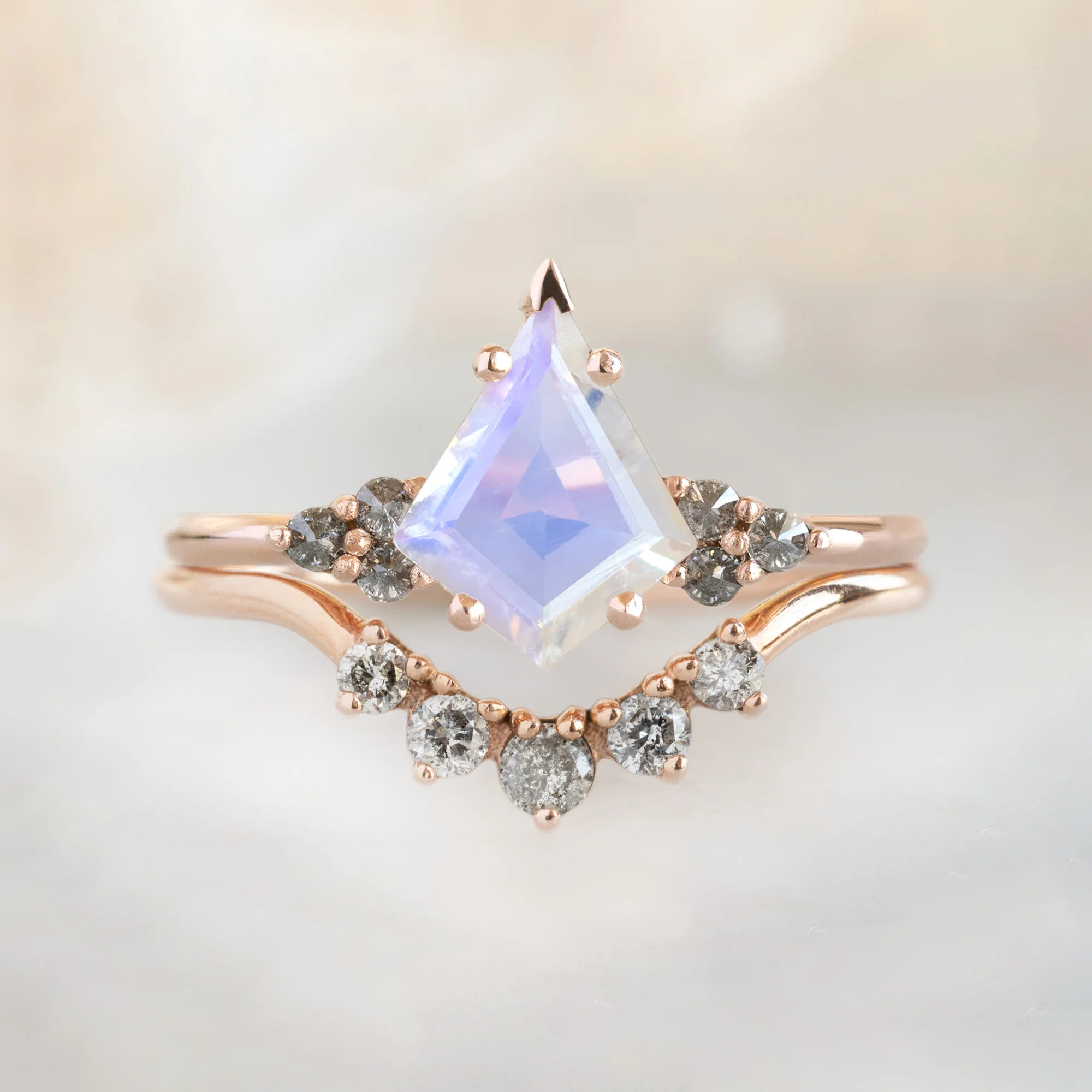 The Ivy Ring | Build Your Own Kite Moonstone Engagement Ring - Image 3