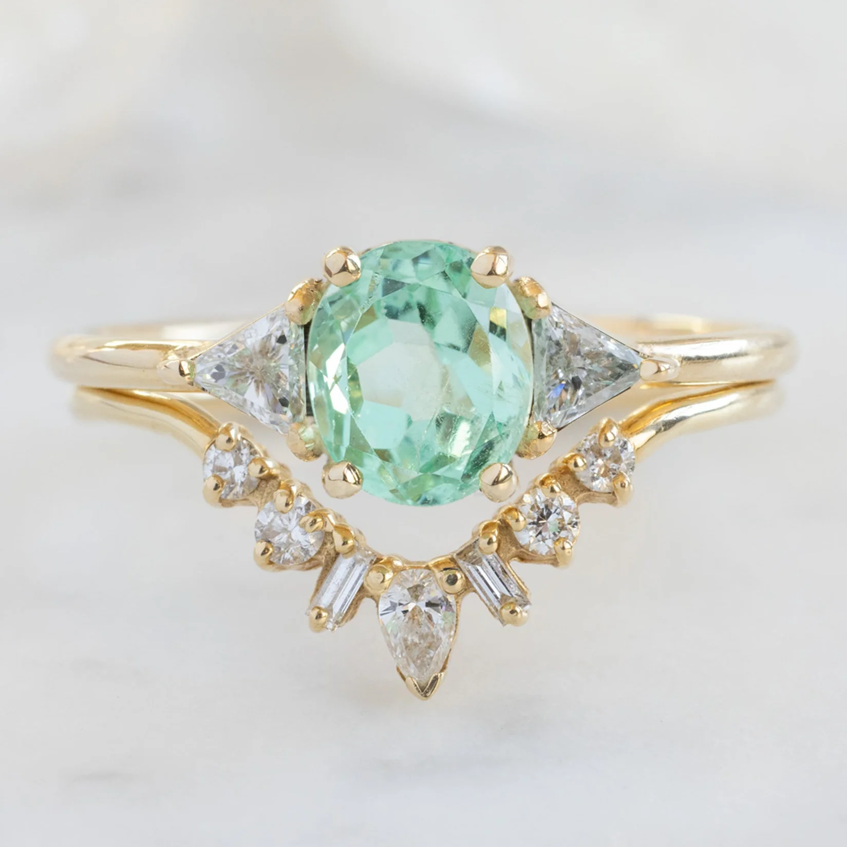 Design Your Own Custom | Emerald Engagement Ring - Image 3