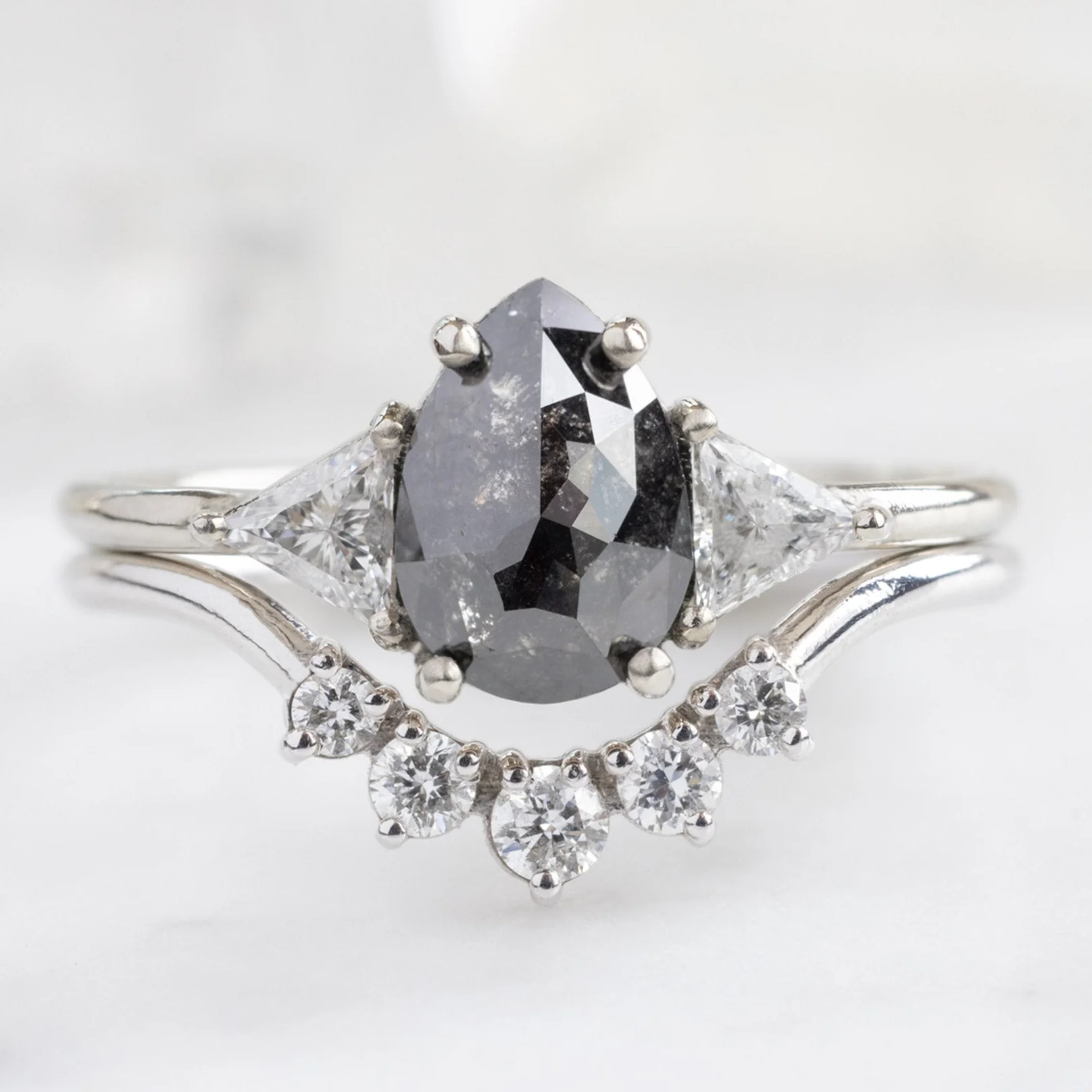 Design Your Own Custom | Black Diamond Engagement Ring - Image 8