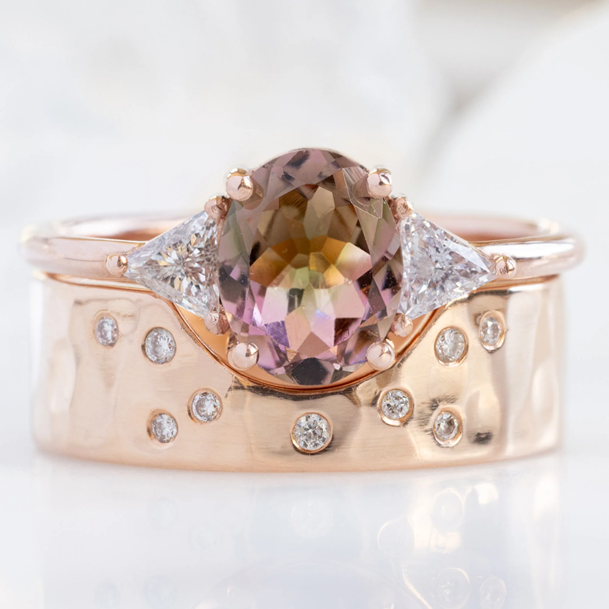 The Jade Ring | Build Your Own Oval Tourmaline Engagement Ring - Image 4