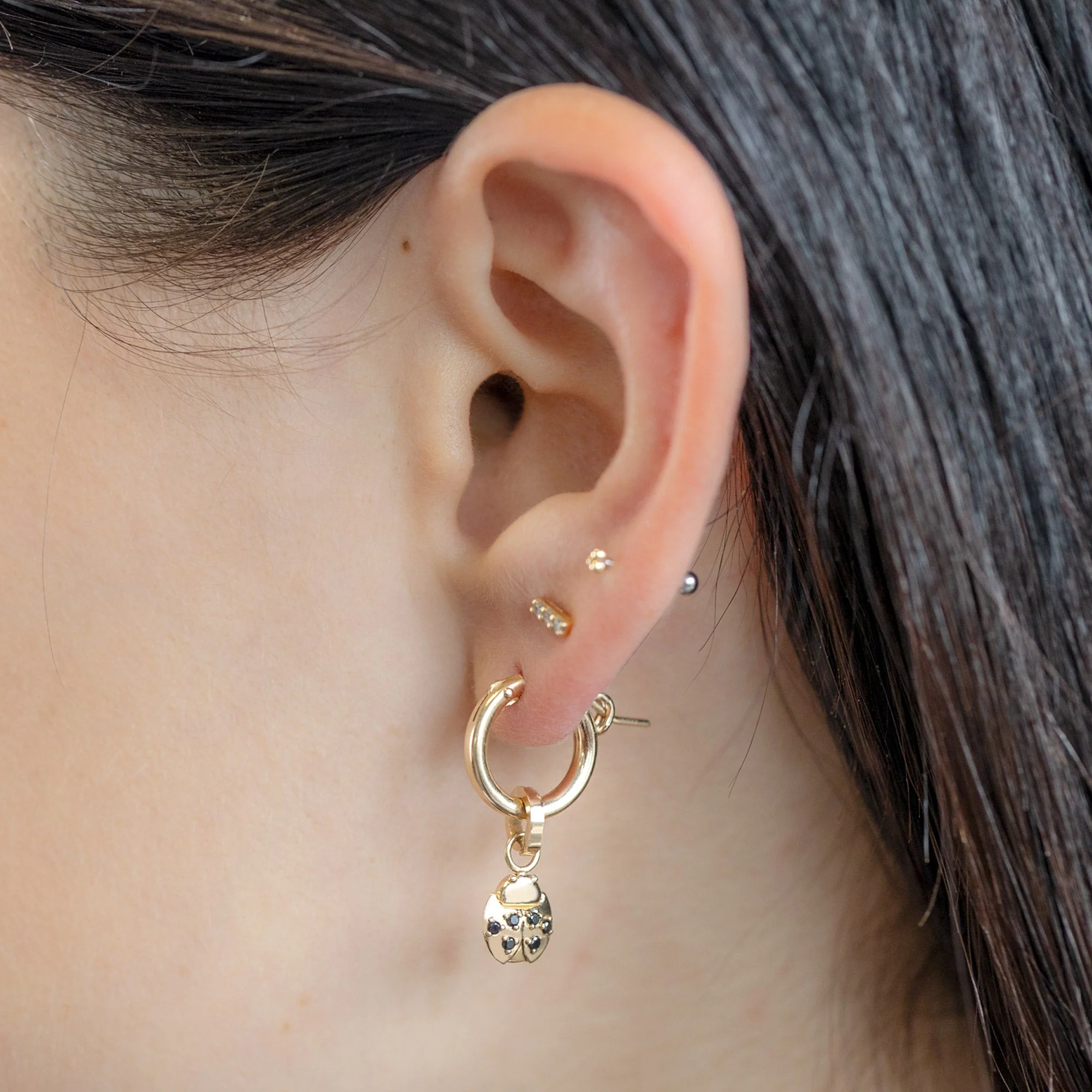 The Ladybug Charm | Yellow Gold - Image 4