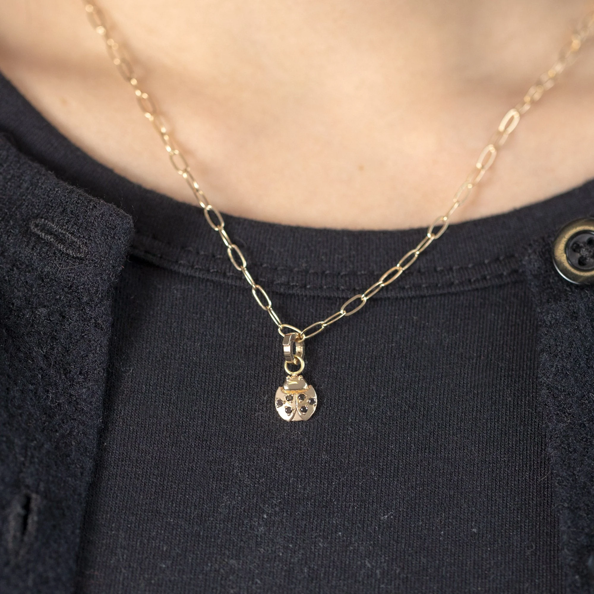 The Ladybug Charm | Yellow Gold - Image 5