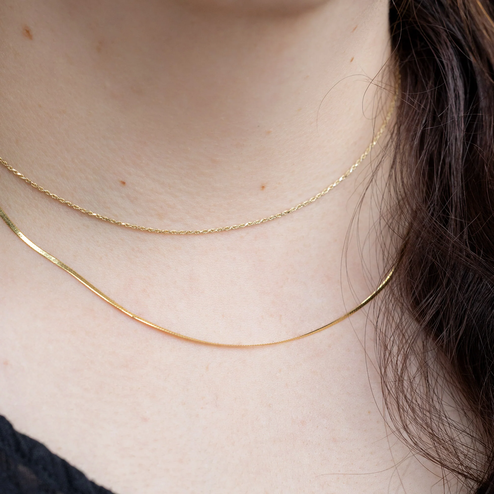 The Layering Chain Set | Yellow Gold - Image 3