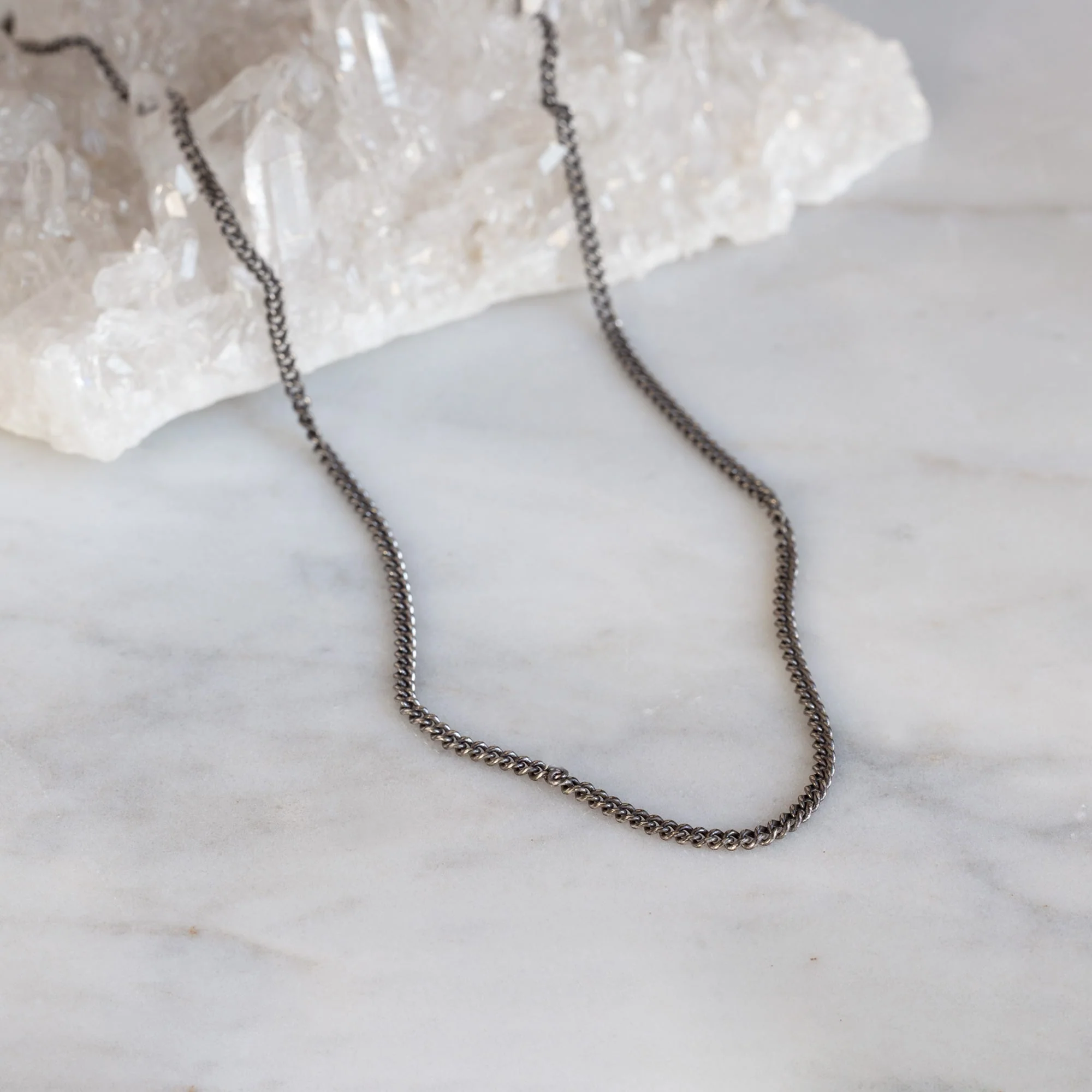 The Men's Curb Chain Necklace | Sterling Silver - Image 3