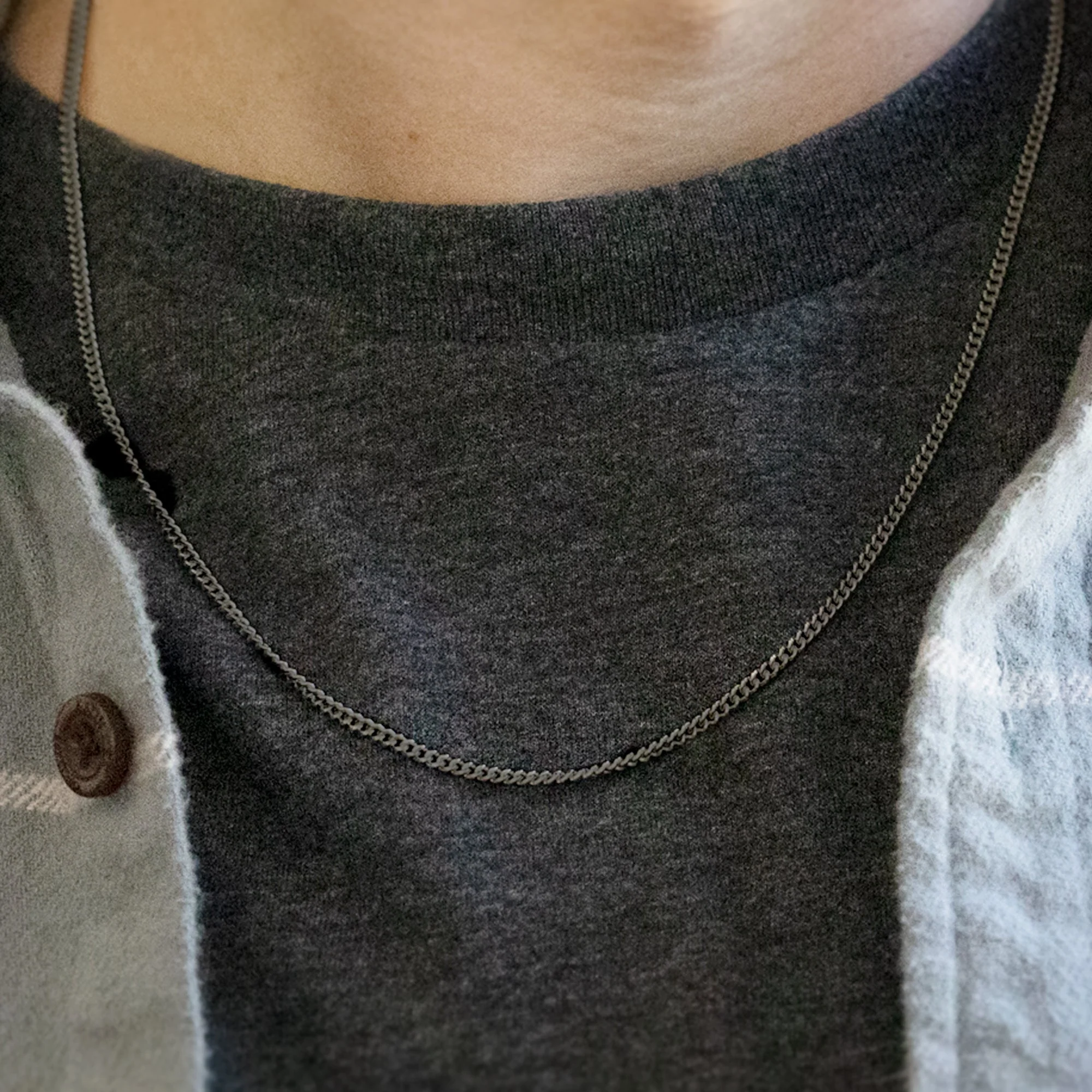 The Men's Curb Chain Necklace | Sterling Silver - Image 4