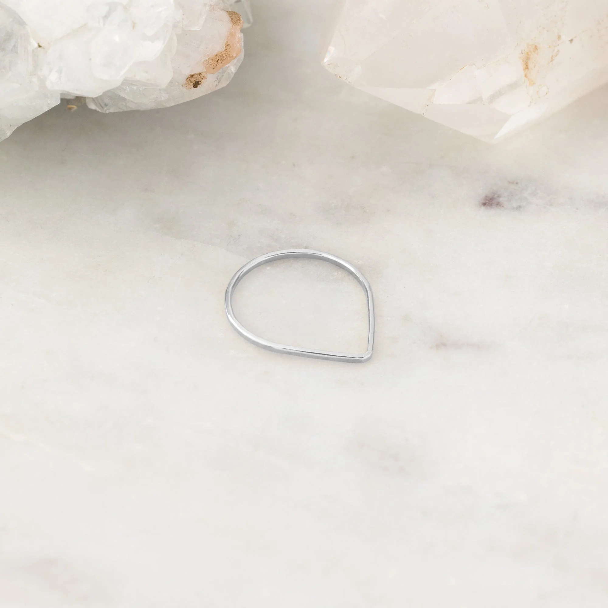 The Peak Stacking Ring | Yellow, Rose or Sterling Silver - Image 7