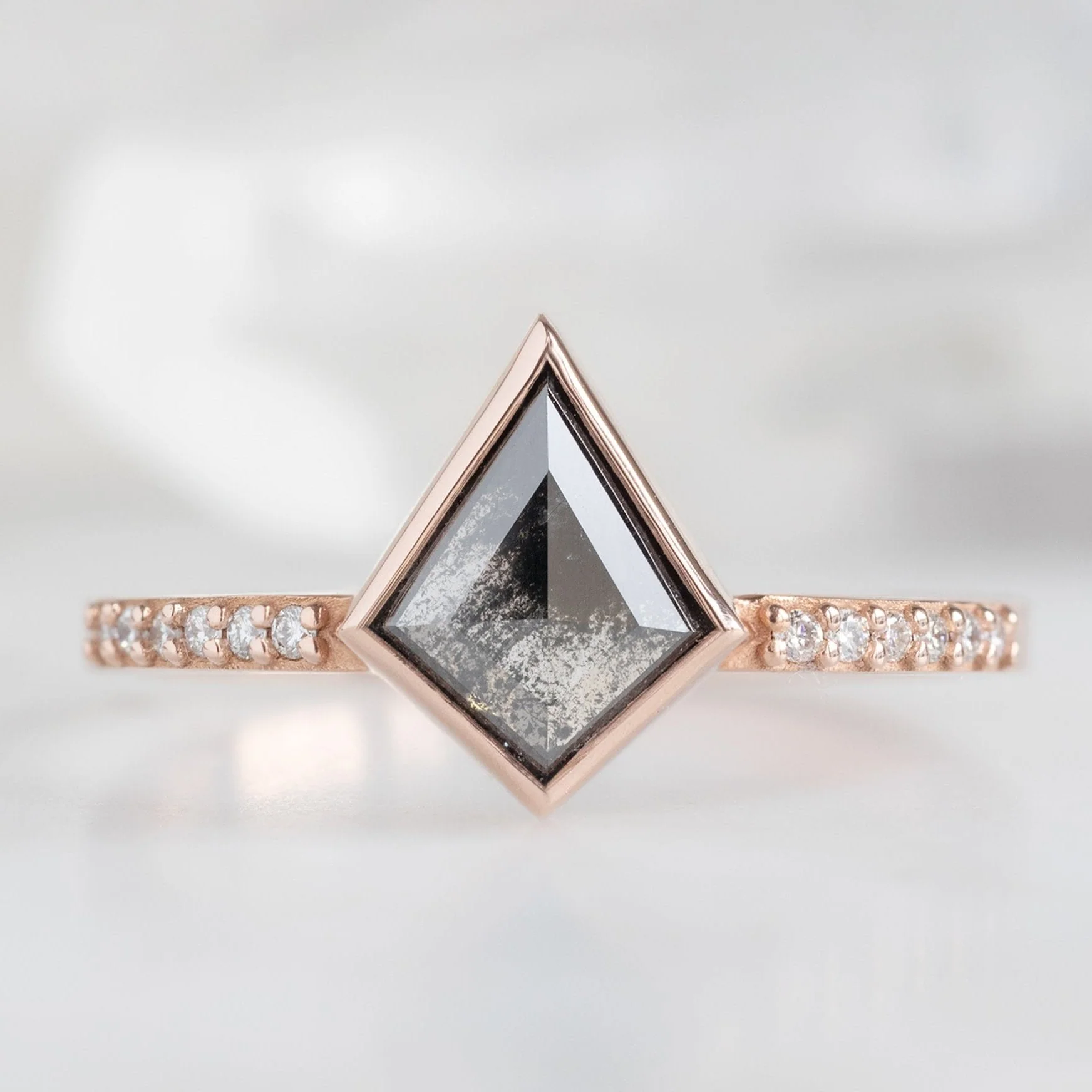 Design Your Own Custom | Kite-Shaped Diamond Engagement Ring - Image 12