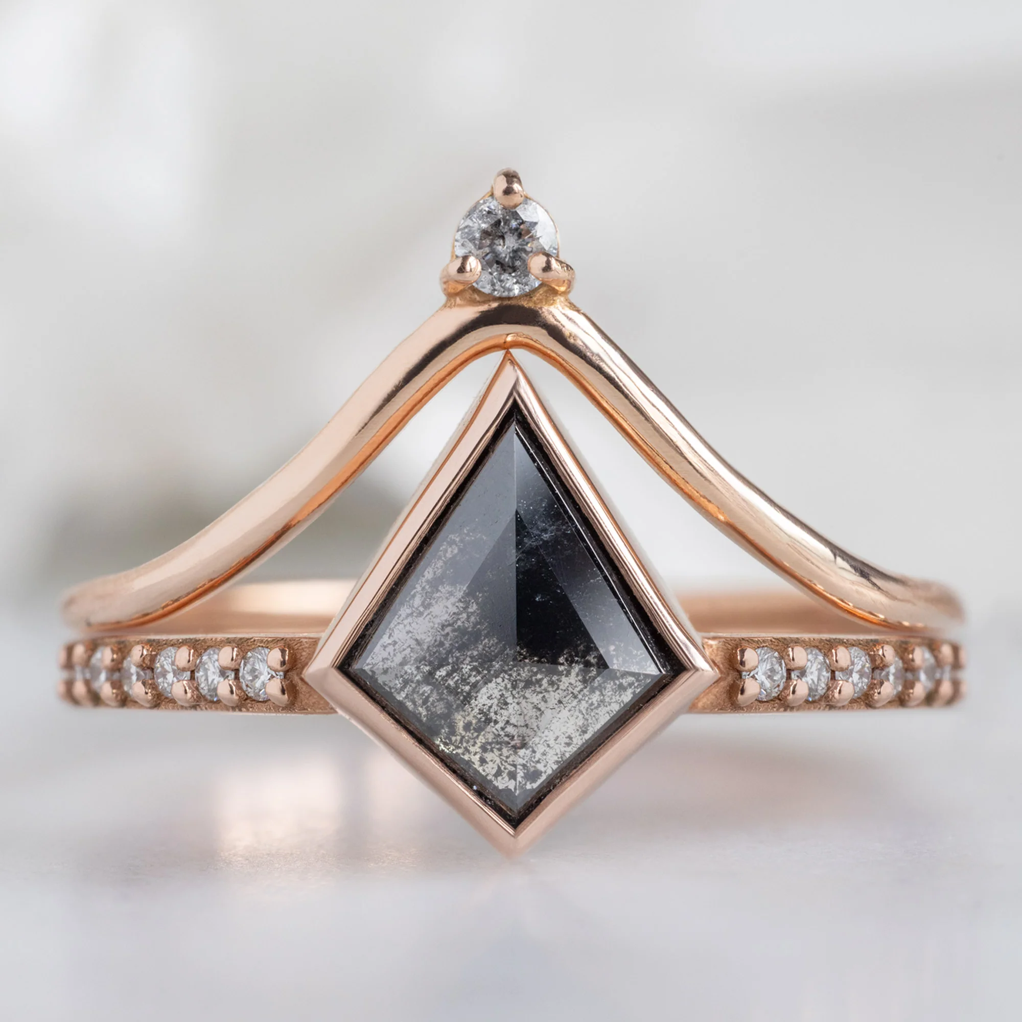 Design Your Own Custom | Kite-Shaped Diamond Engagement Ring - Image 13