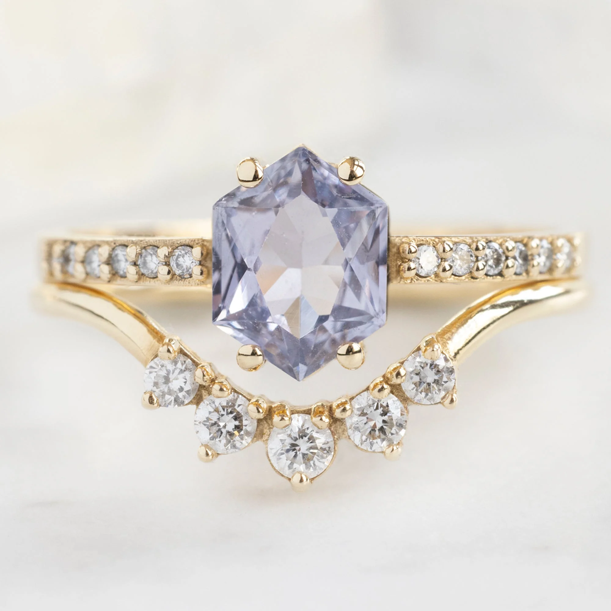 Design Your Own Custom | Colored Sapphire Engagement Ring - Image 7