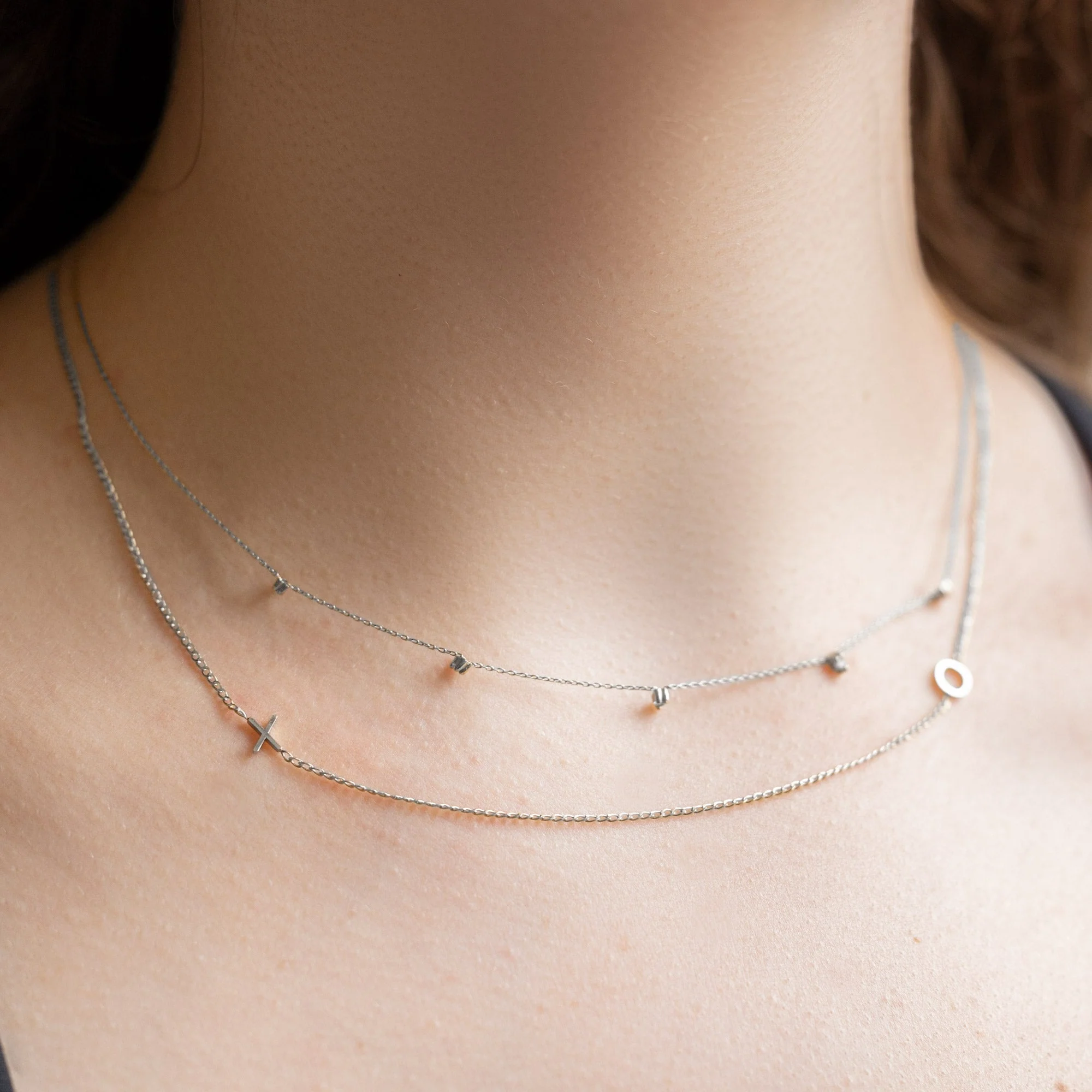 The XO' Necklace | Yellow, Rose or Sterling Silver - Image 9