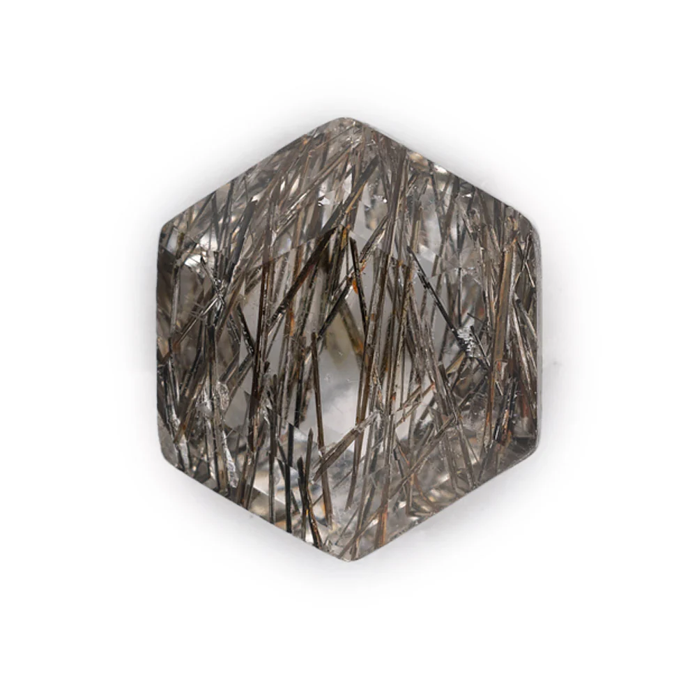 Tourmaline In Quartz - Hexagon - Image 11