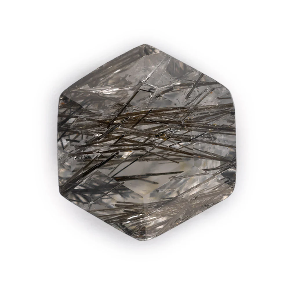 Tourmaline In Quartz - Hexagon - Image 13