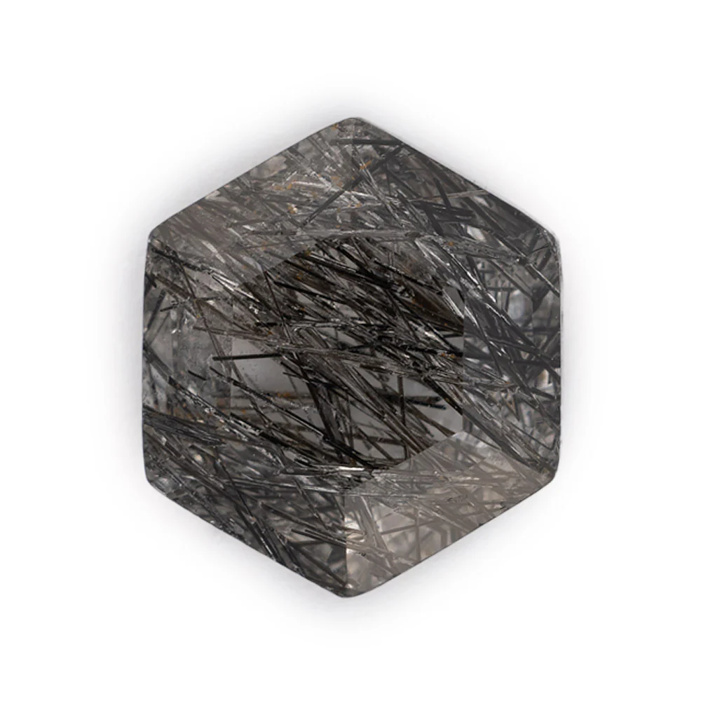Tourmaline In Quartz - Hexagon - Image 14