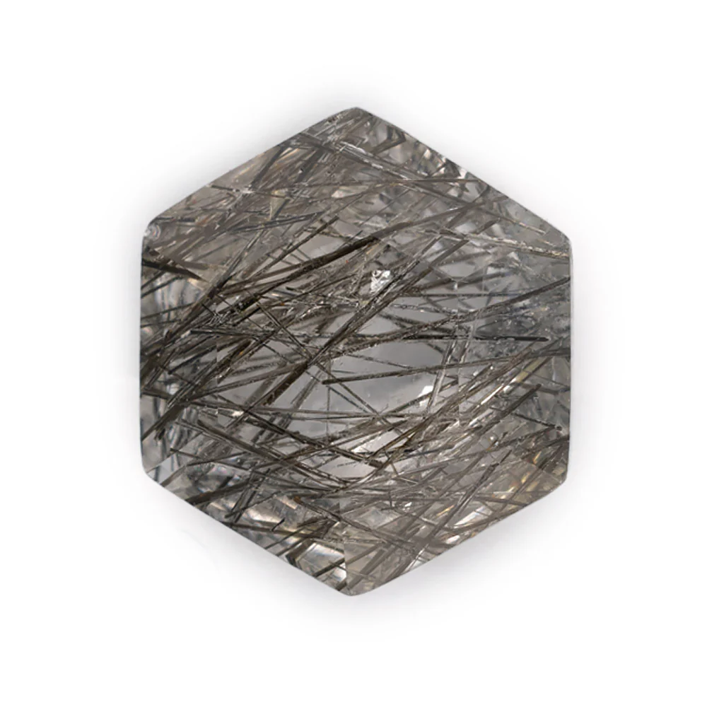 Tourmaline In Quartz - Hexagon - Image 17