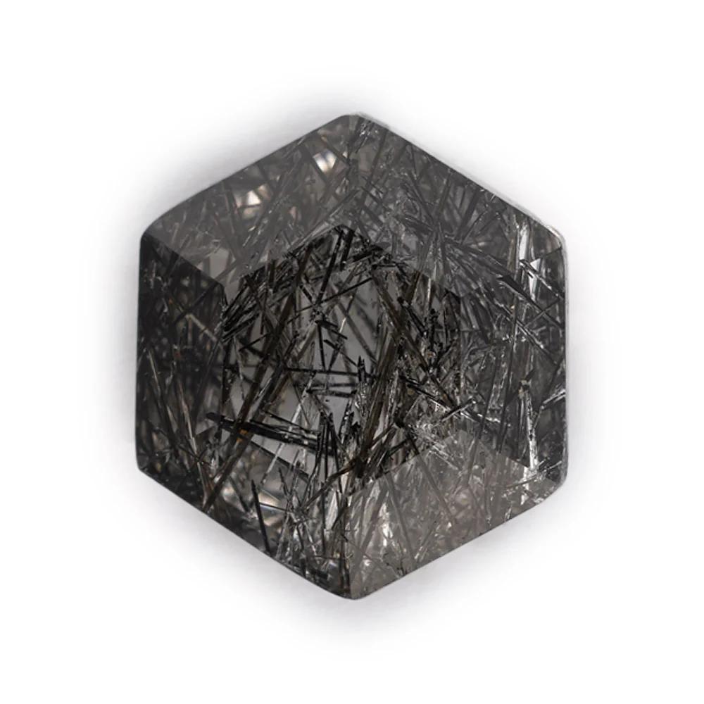 Tourmaline In Quartz - Hexagon - Image 18