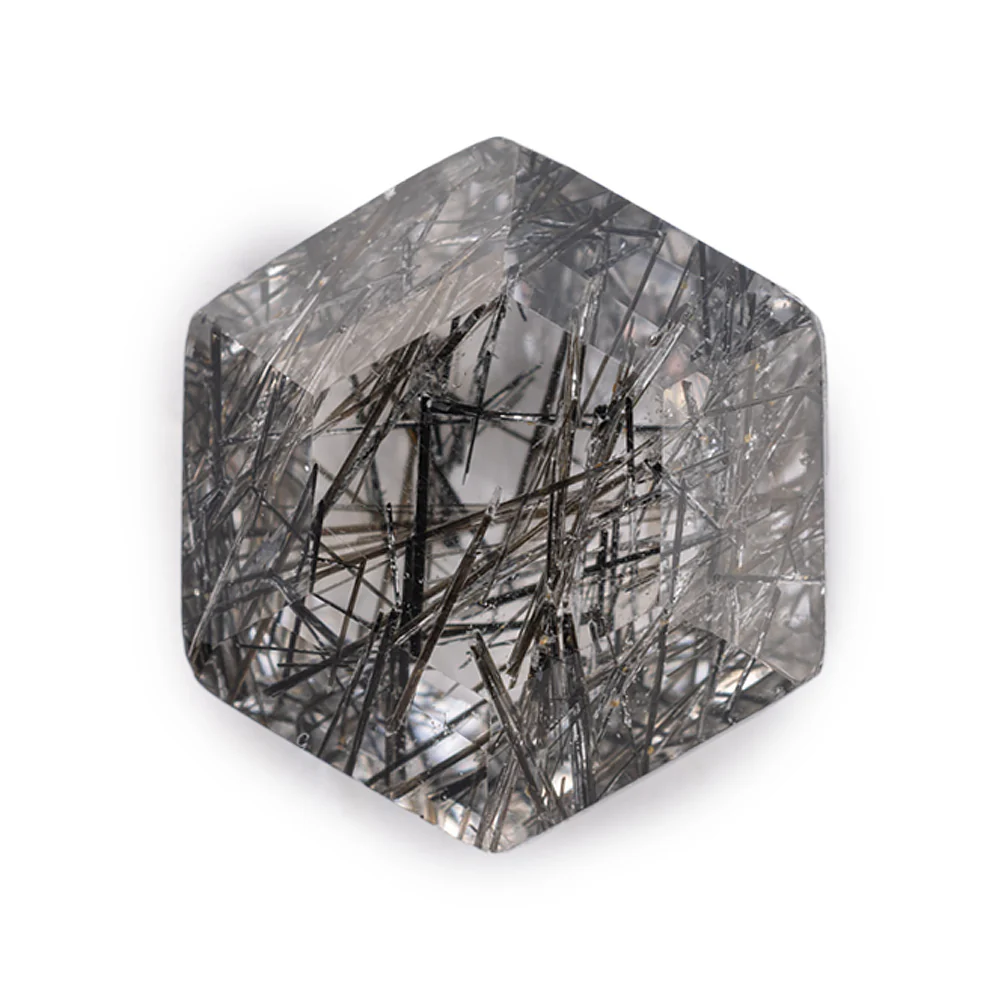 Tourmaline In Quartz - Hexagon - Image 19