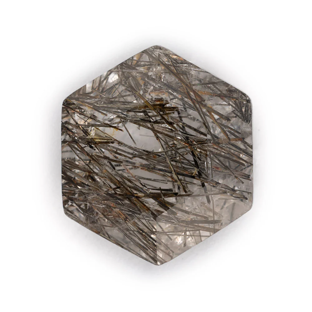 Tourmaline In Quartz - Hexagon - Image 20