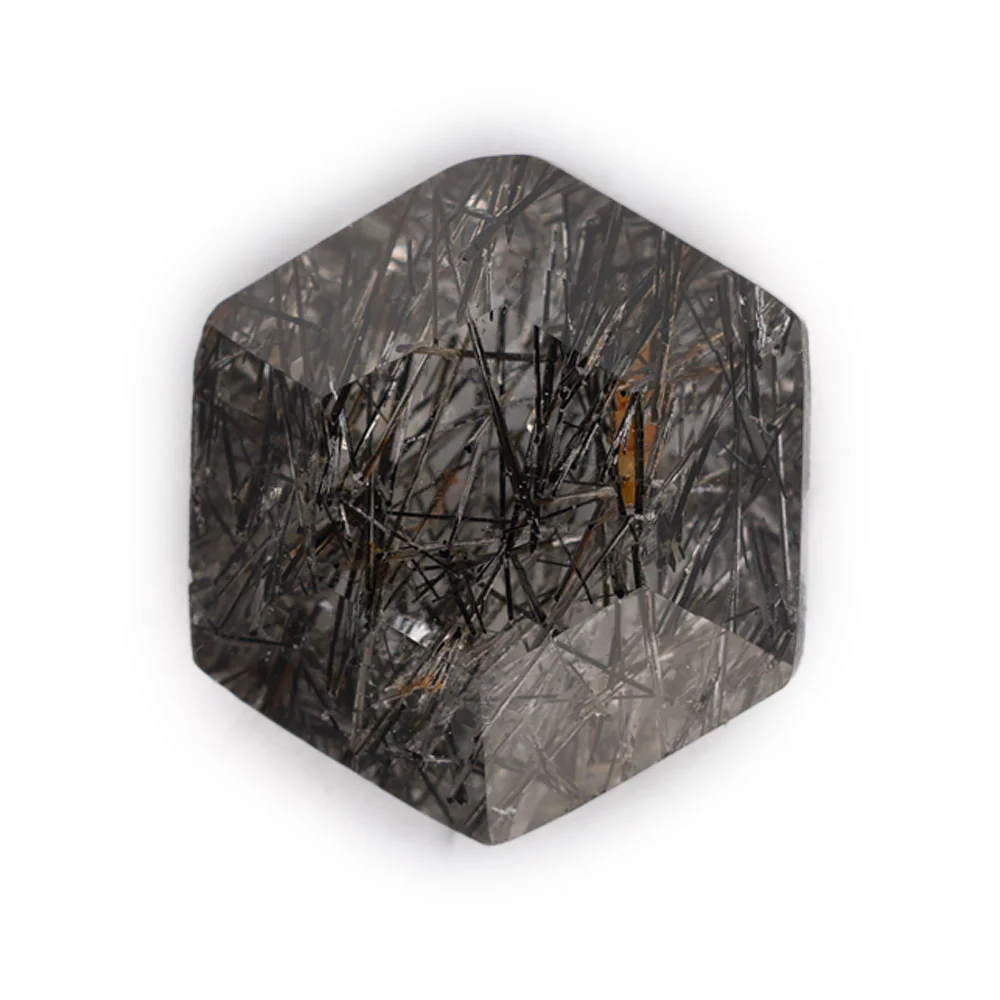 Tourmaline In Quartz - Hexagon - Image 21
