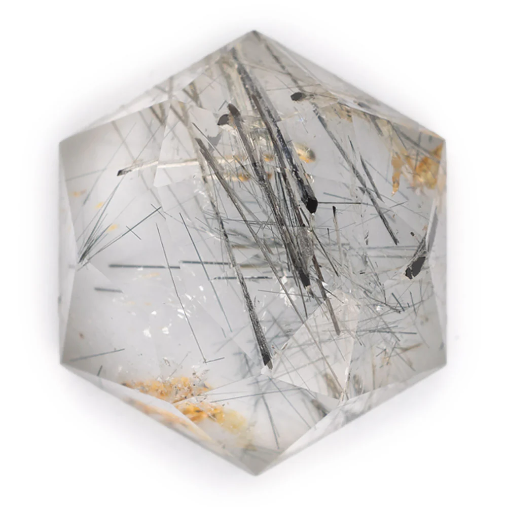Tourmaline In Quartz - Hexagon - Image 23