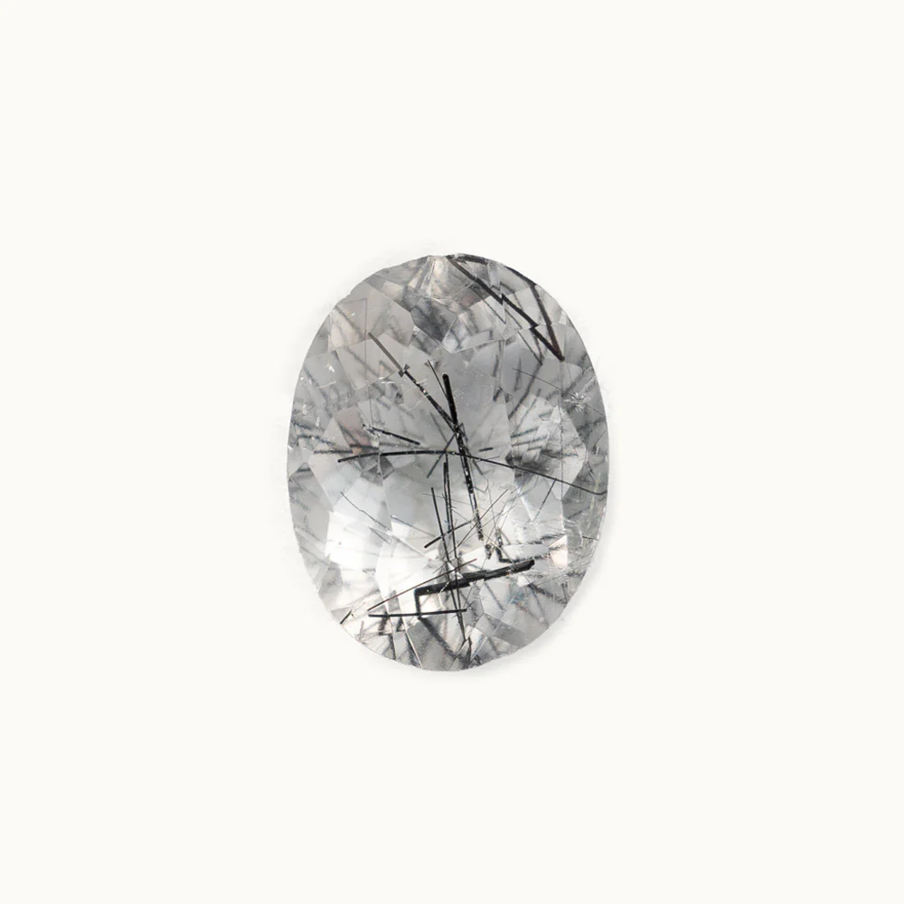 Tourmaline In Quartz - Oval - Image 4